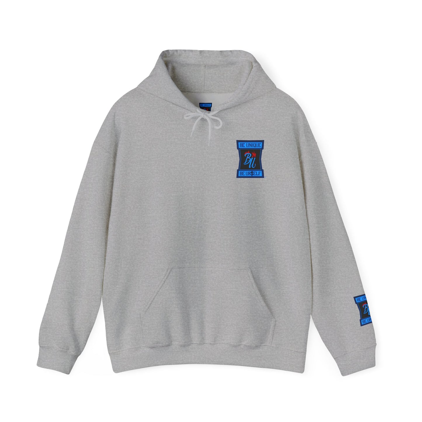 Heart Hands Hoodie — "I (heart) you" Minimal Valentine Sweatshirt