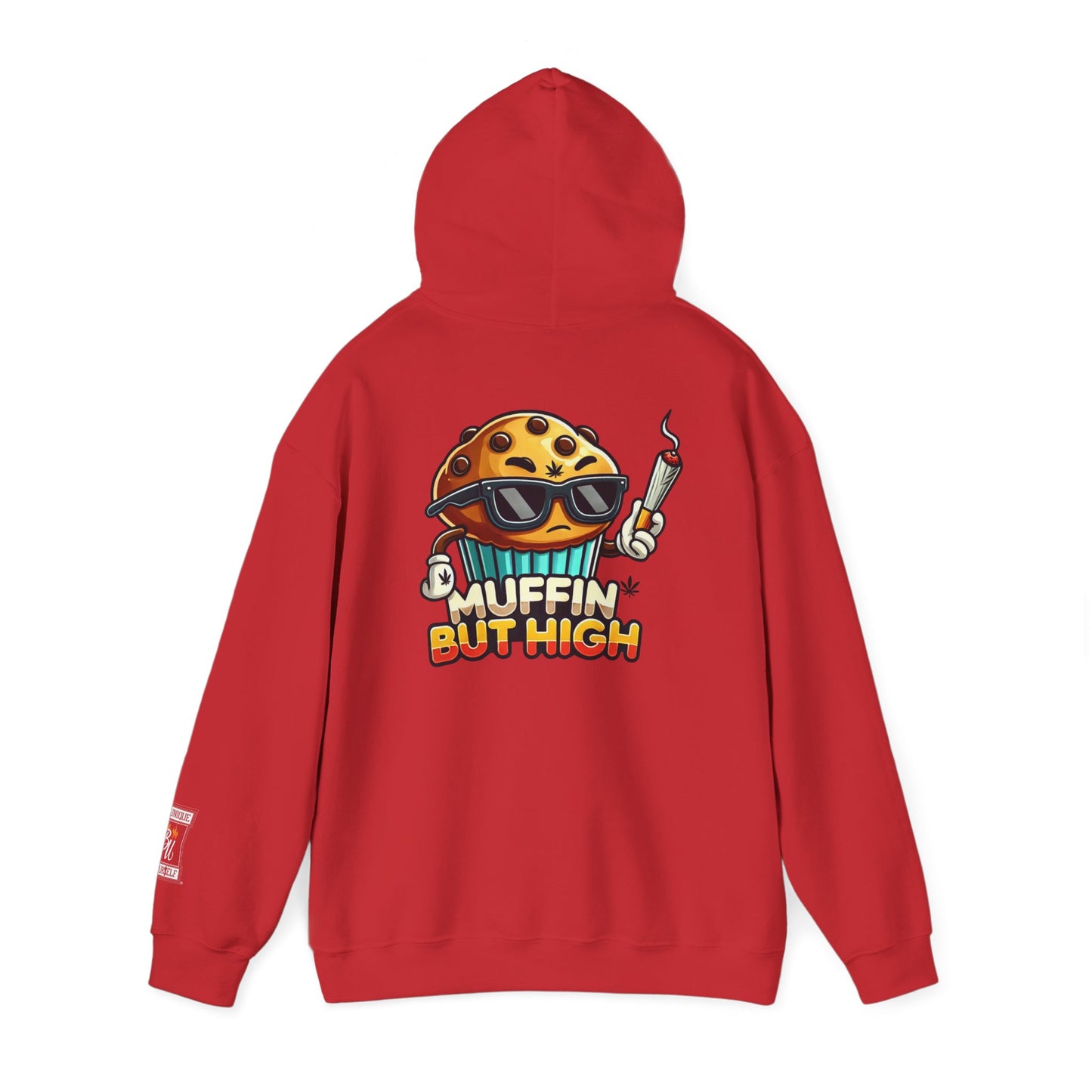 Muffin But High Sweatshirt, Funny Hoodie, Unisex Gift, Cannabis Apparel, Chill Vibe Clothing, Stoner Merch