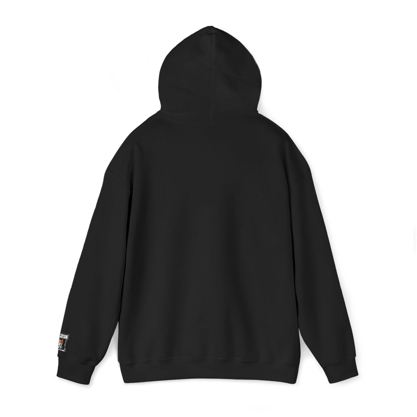 Hoodie — Golden Floral Teddy Bear Graphic Pullover