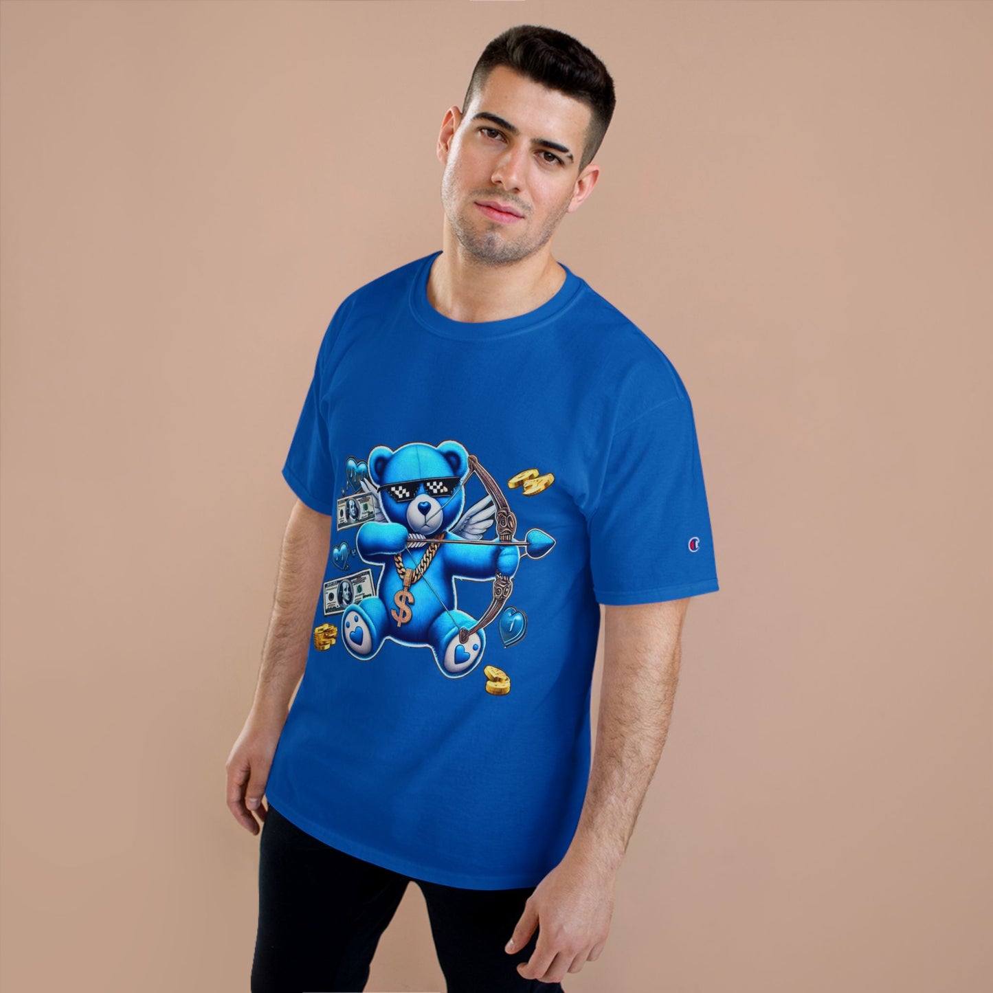 Stylish Bear Graphic Tee, Cool Gift for Friends, Casual Wear, Streetwear for Men and Women, Fun Gift, Summer Essential
