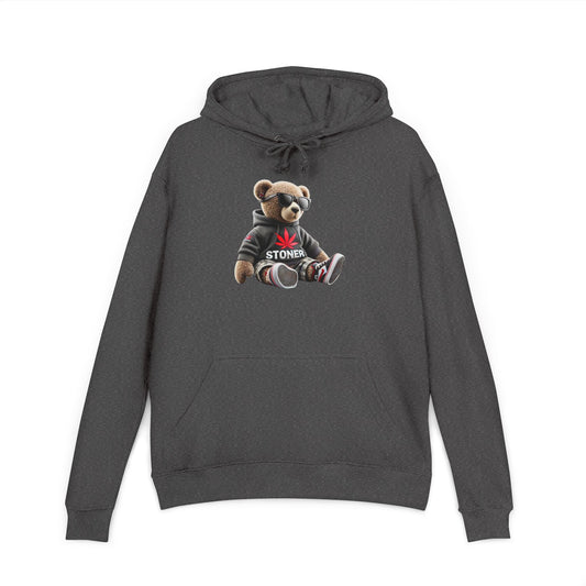 Funny Bear Graphic Hoodie, Cozy Unisex Sweatshirt for Casual Wear, Perfect Gift for Friends, Unique Fashion Statement, Be Unique Be Yourself