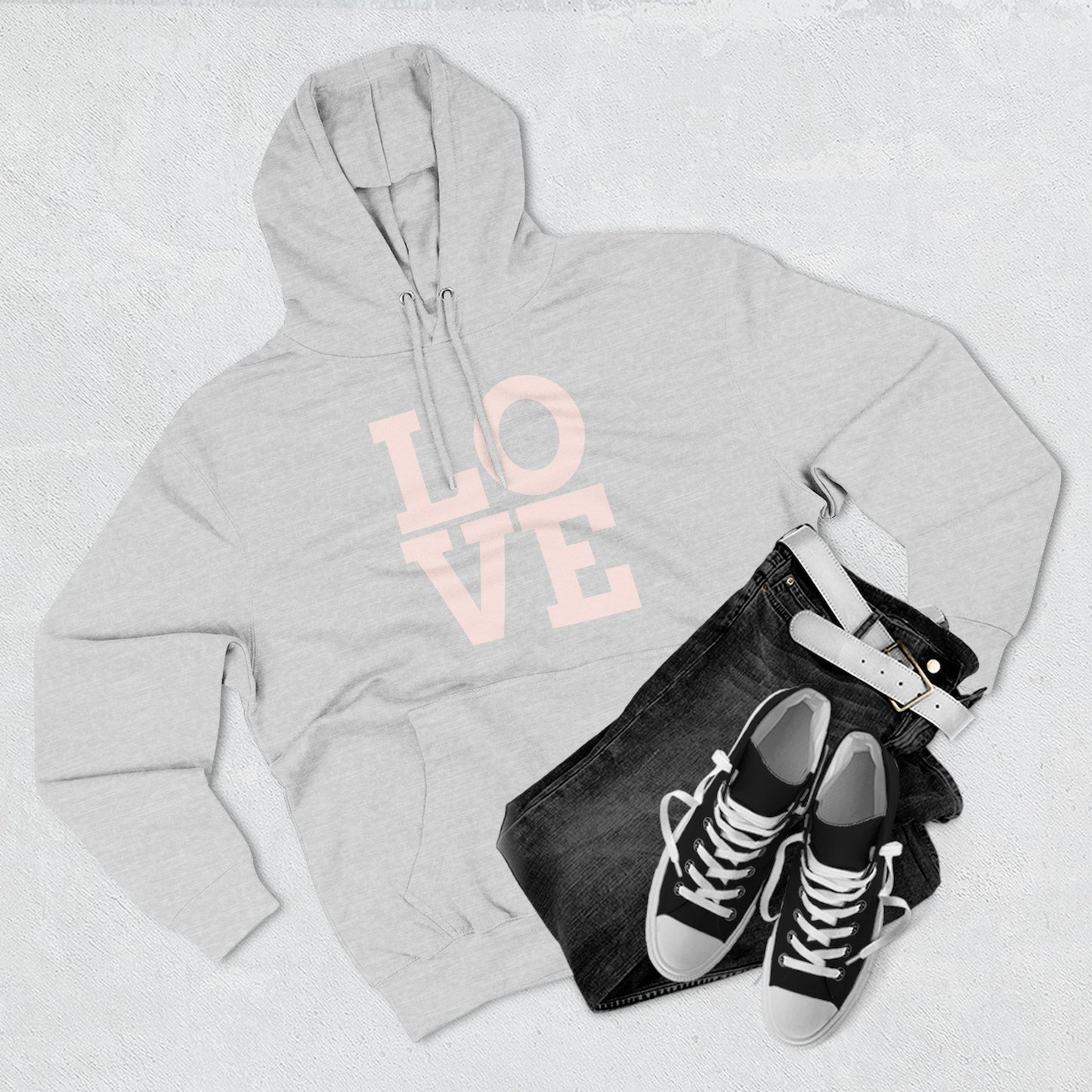 Love Graphic Fleece Hoodie