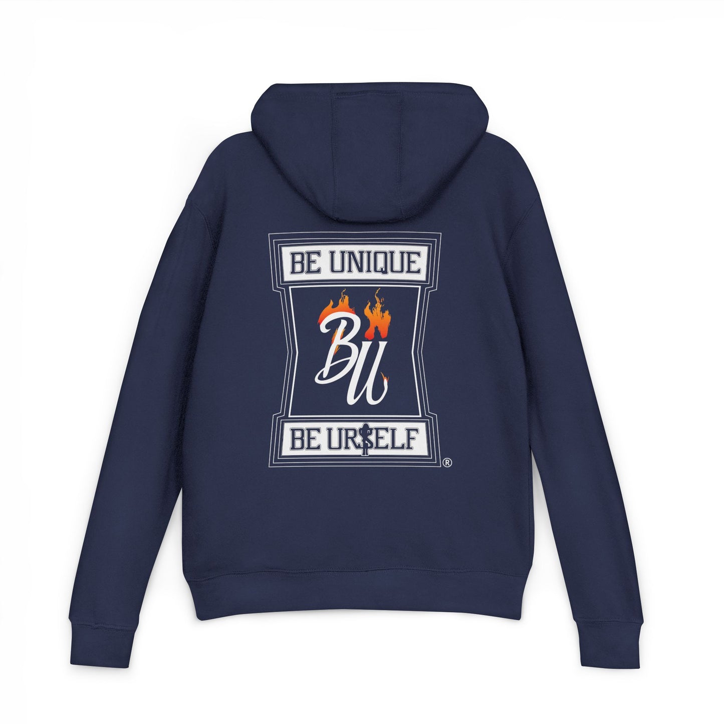 Unisex French Terry Hoodie with Inspirational Graphics