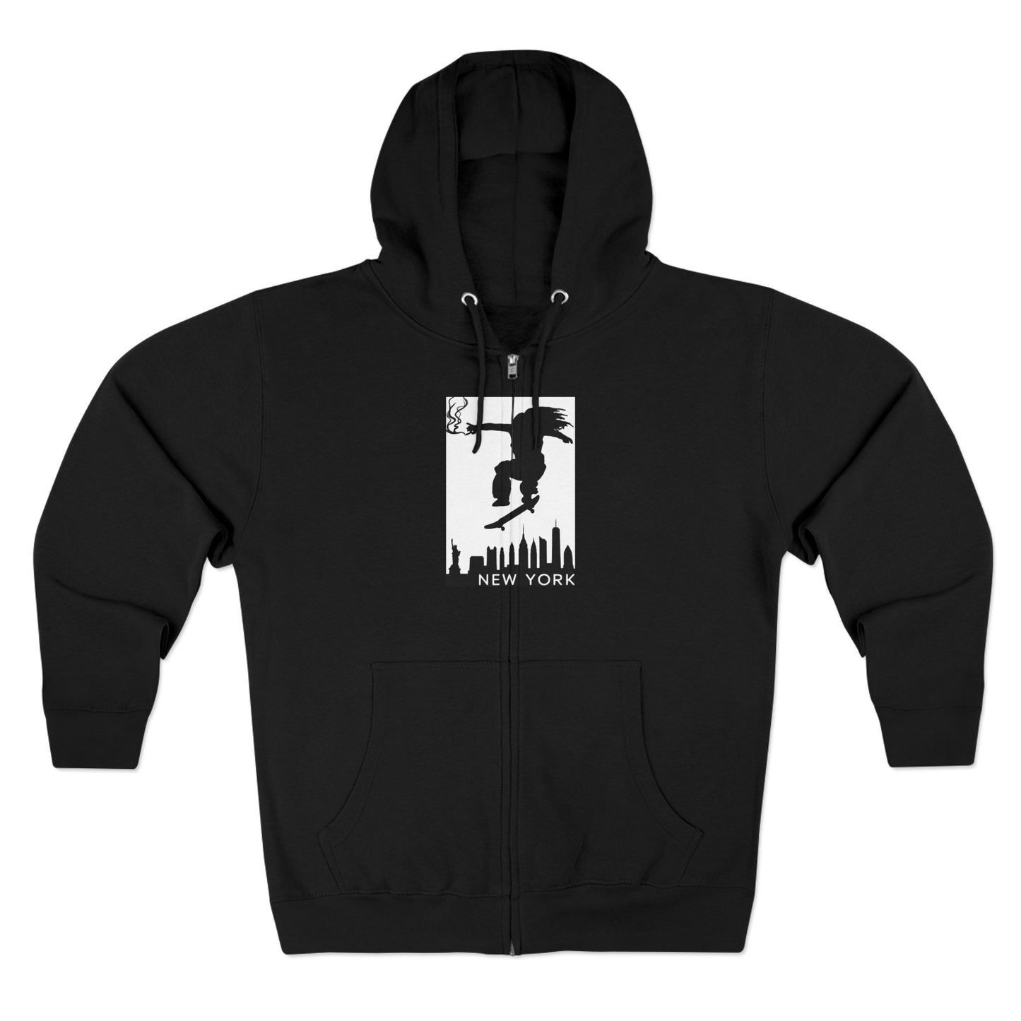 Urban Adventure Unisex Zip Hoodie - Perfect for City Lovers, Casual Wear, Street Style, Gift for Him/Her, Travel Clothing