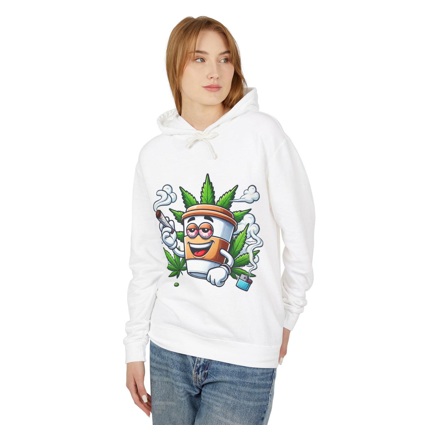 Hooded Sweatshirt with Chill Vibe, Unisex Pullover, Perfect for Relaxing, Casual Wear, Friends Gatherings, 420 Celebrations