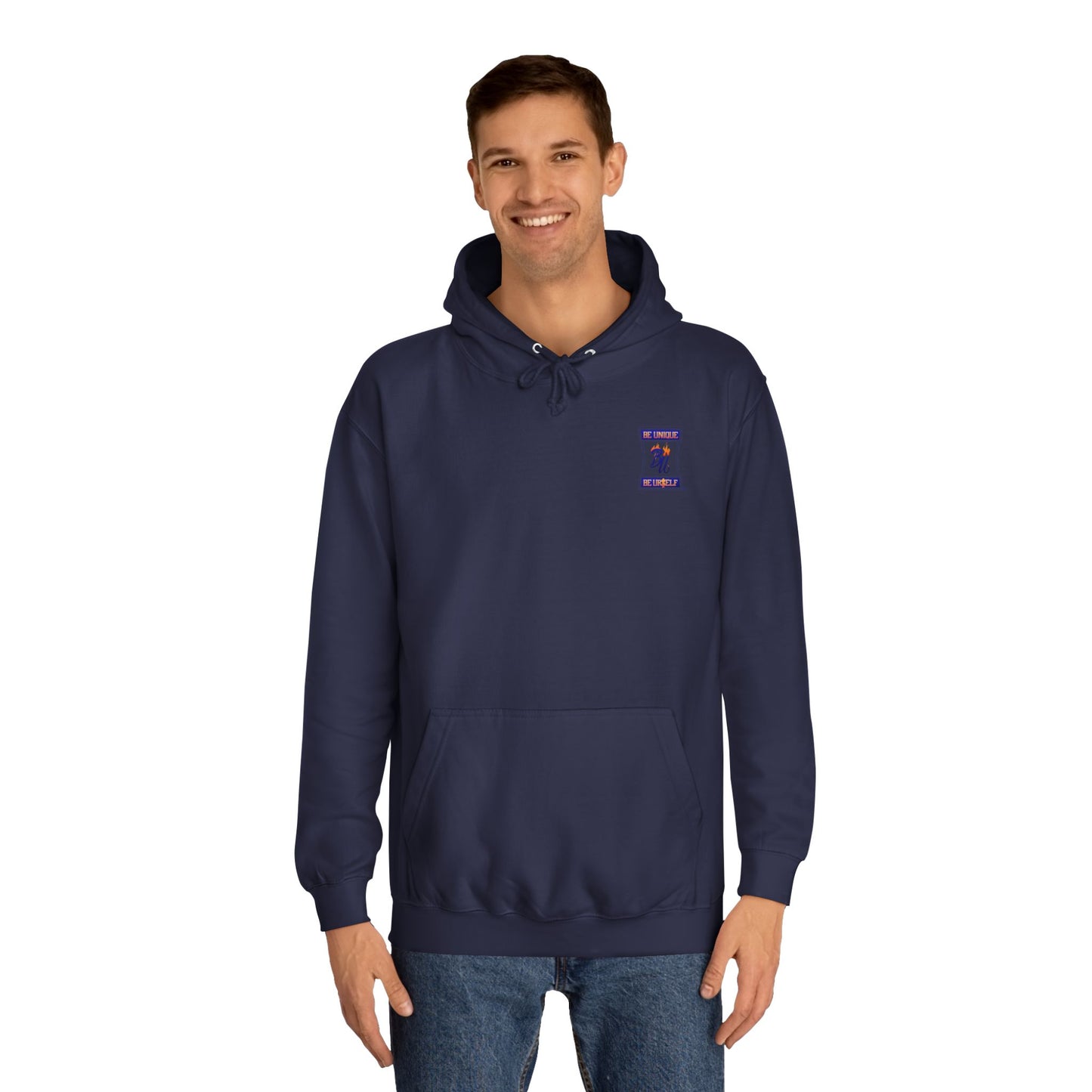 Grumpy Cartoon College Hoodie, Unisex Apparel for Students, Cozy Gift for School, Funny Pullover Sweatshirt, Hooded Sweatshirt