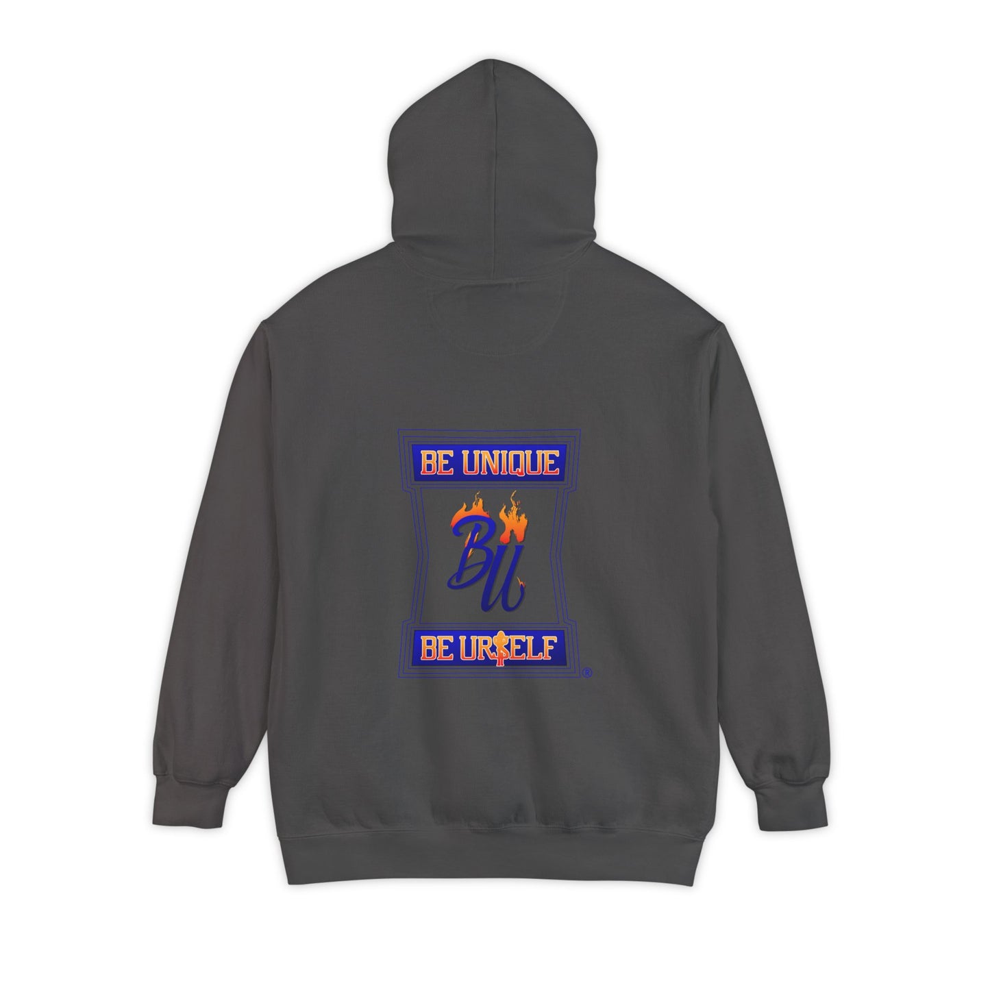 Urban Streetwear Hoodie - Be Unique, Be Yourself, Cozy Sweatshirt, Gift for Trendsetters, Casual Layering, Hip Hop Essential