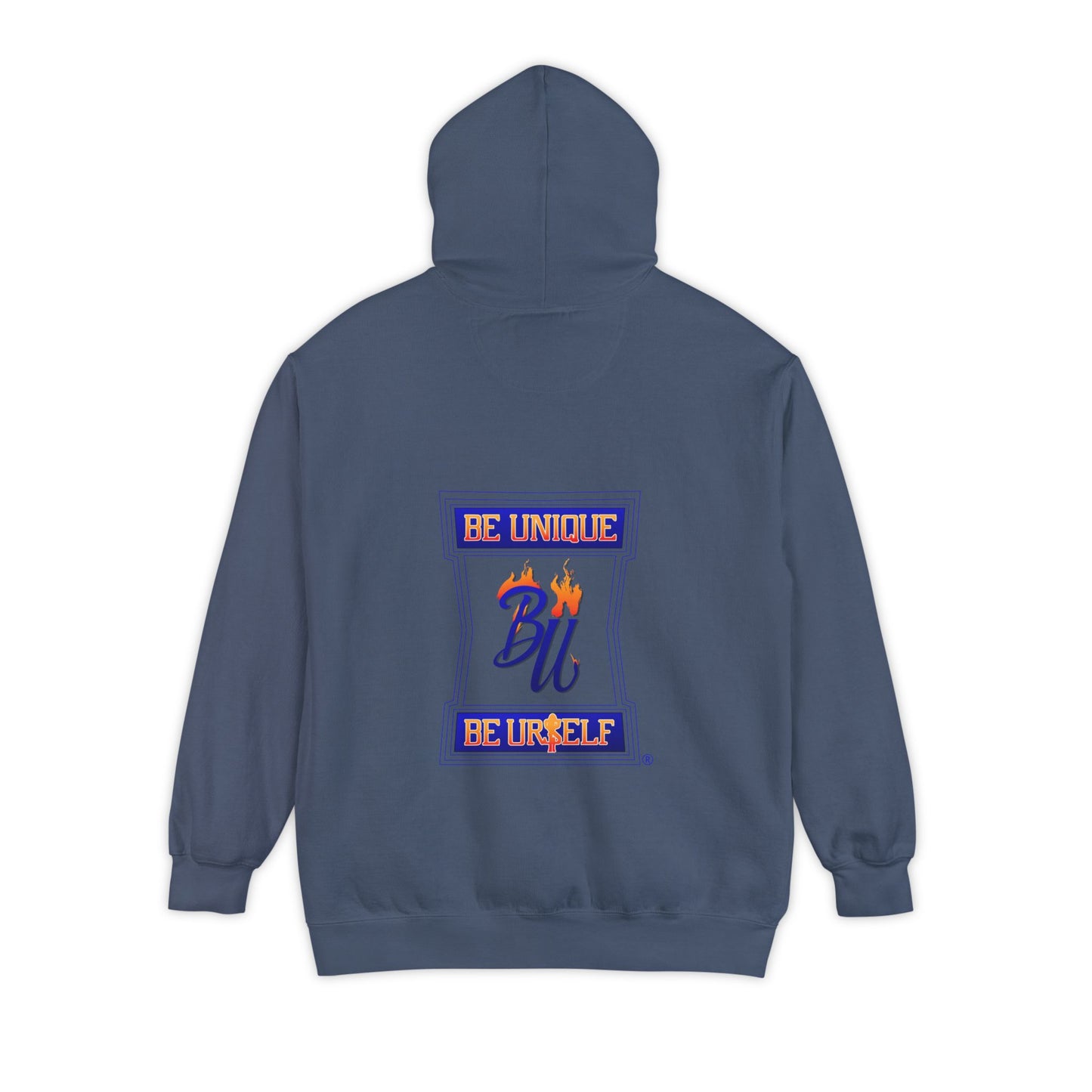 Unisex Garment-Dyed Hoodie: Be Unique, Be Yourself, Cozy Streetwear, Casual Wear, Gift for Creative Souls, Perfect for Everyday Style