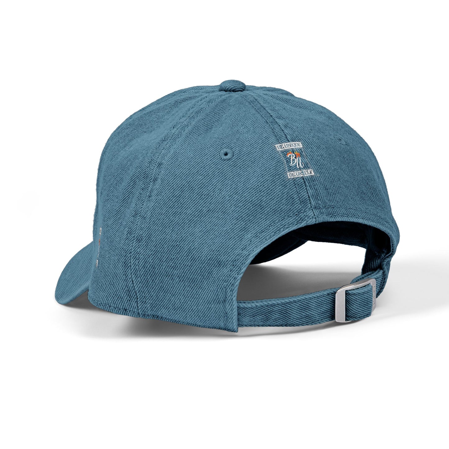 Embroidered Denim Hat, Casual Style Cap, Gift for Friends, Summer Accessory, Unique Fun Hat, Outdoor Style