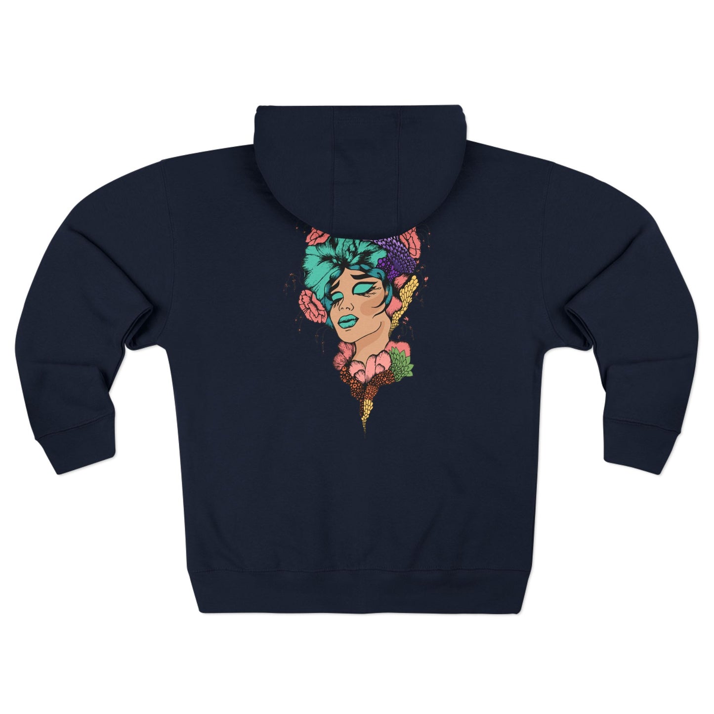 Inspirational Unisex Zip Hoodie - ‘Be Bold, Be Yourself’ - Trendy Graphic Hoodie, Cozy Casual Wear, Unique Gift for Her, Fashion Statement