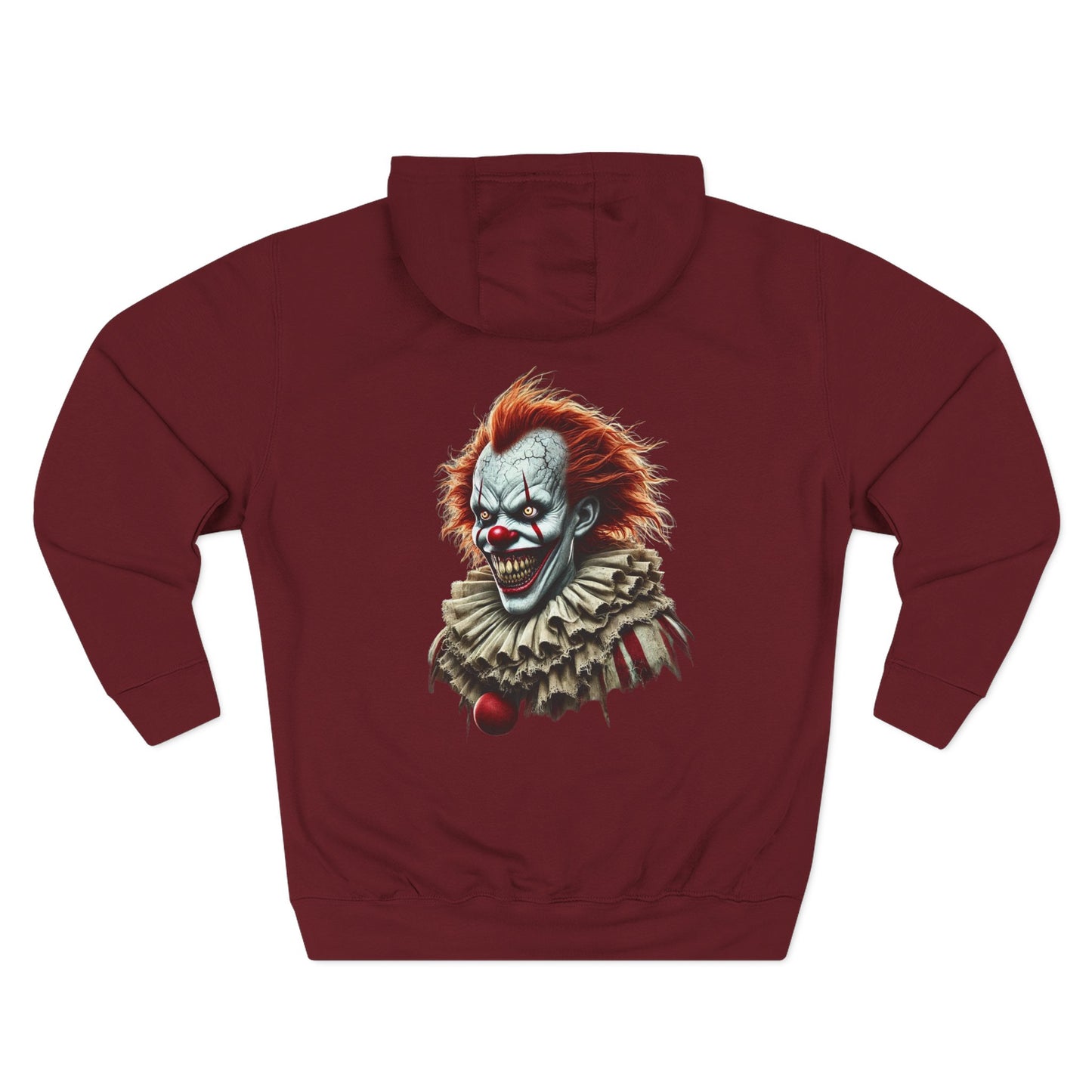 Three-Panel Fleece Hoodie