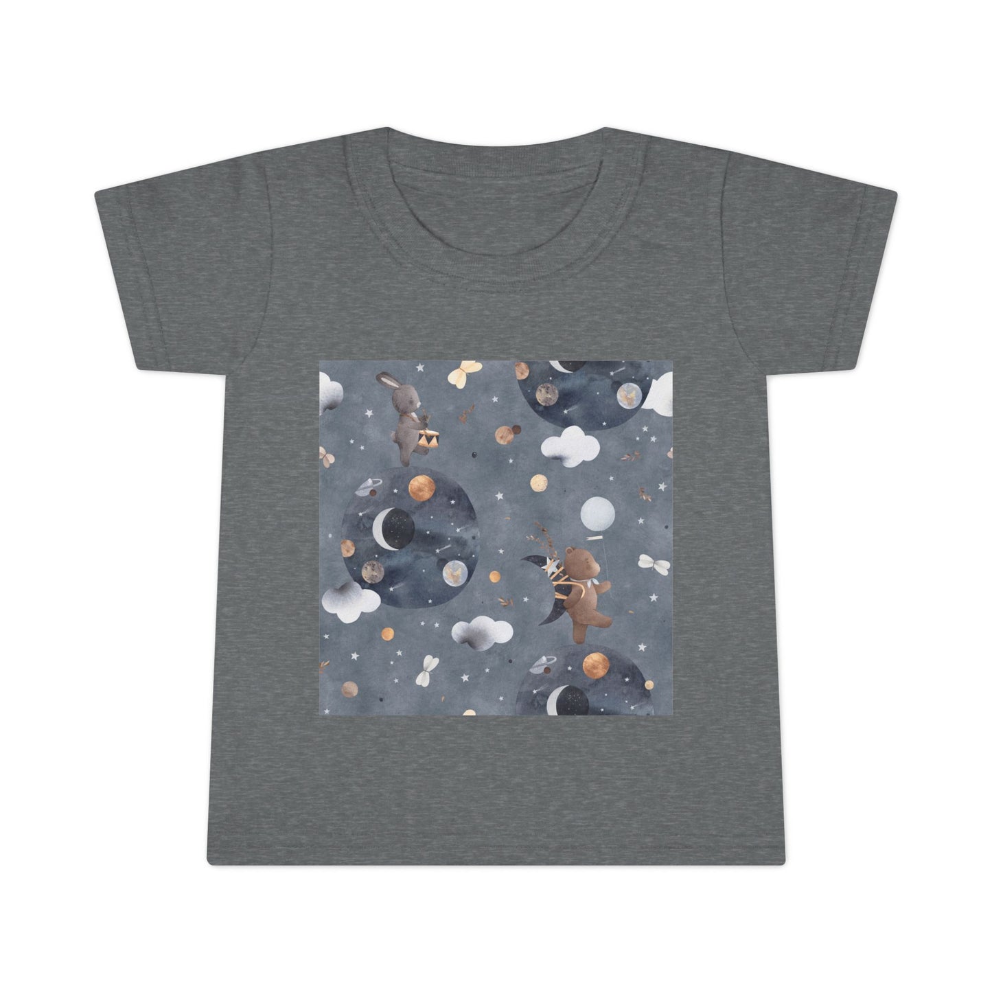 Toddler T-Shirt with Space Design | Perfect for Kids, Unique Gifts, Birthday Outfits, Playtime, Casual Wear
