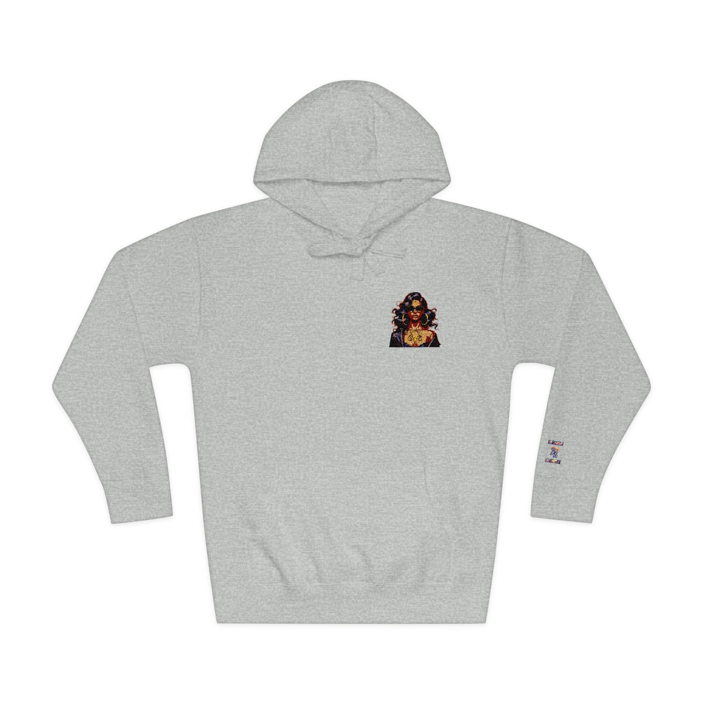 Cozy Floral Graphic Hoodie - Unisex Fleece Sweatshirt, Gift for Him or Her, Casual Wear, Autumn Fashion, Streetwear