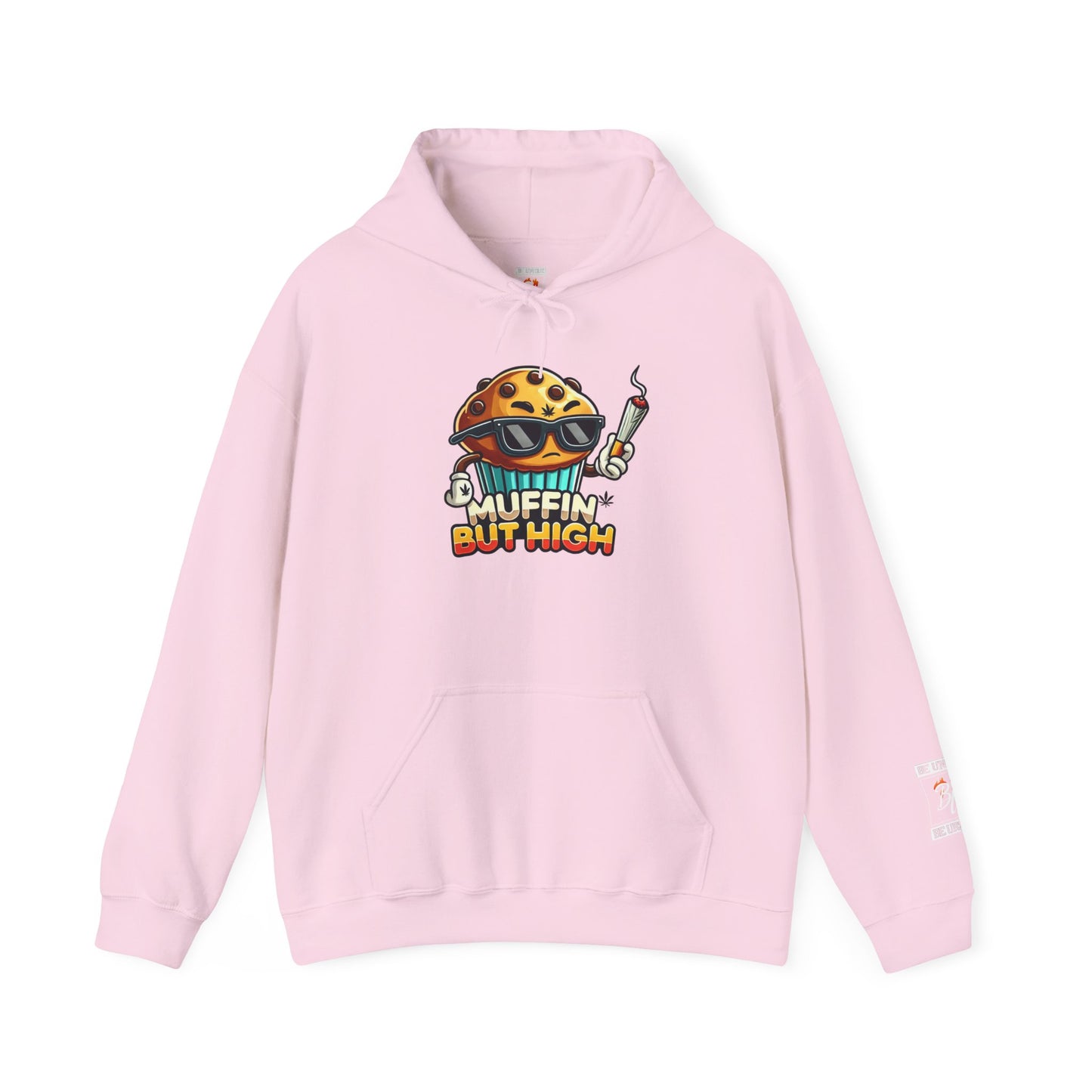 Muffin But High Sweatshirt, Funny Hoodie, Unisex Gift, Cannabis Apparel, Chill Vibe Clothing, Stoner Merch