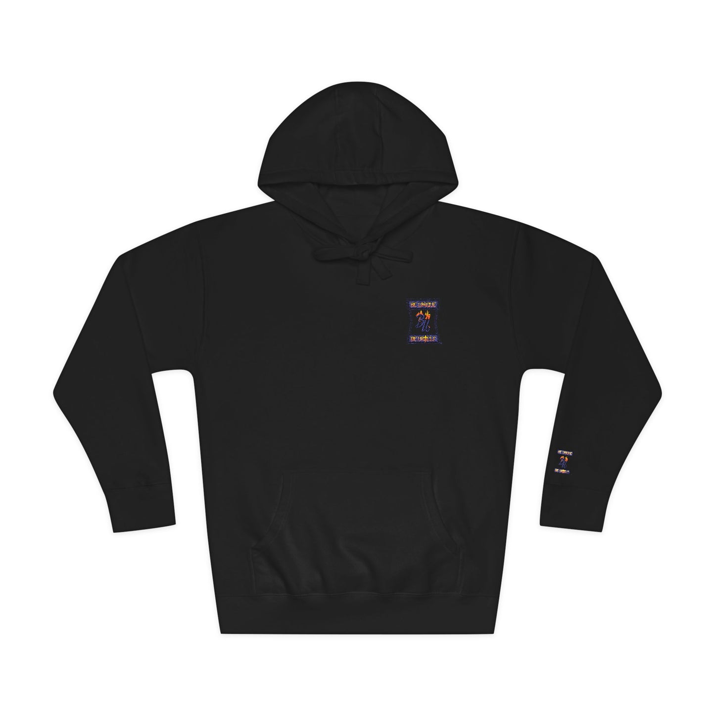 Stylish Unisex Fleece Hoodie - Bold Art Design, Cozy Streetwear, Perfect for Gifting, Unisex Casual Wear, Trendy Fall Fashion
