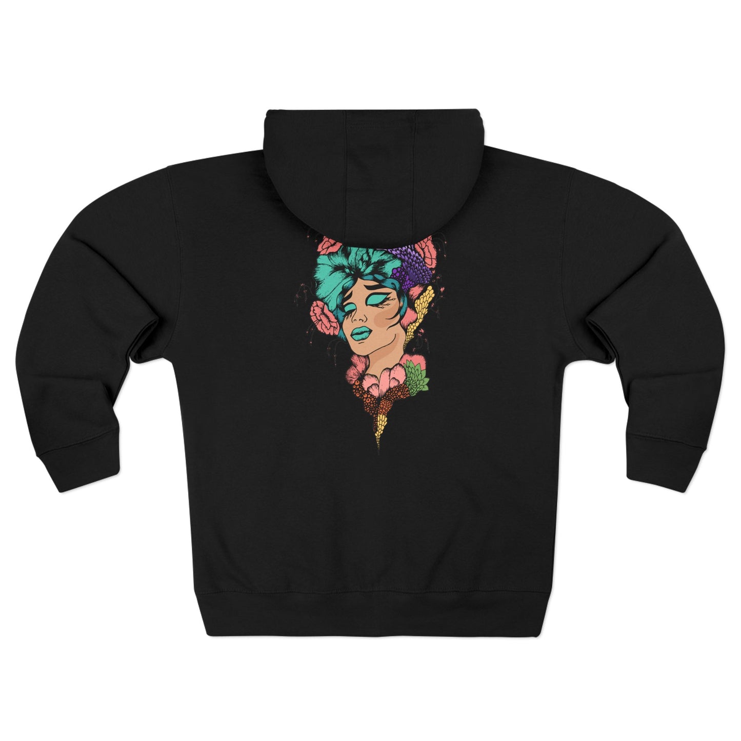 Inspirational Unisex Zip Hoodie - ‘Be Bold, Be Yourself’ - Trendy Graphic Hoodie, Cozy Casual Wear, Unique Gift for Her, Fashion Statement