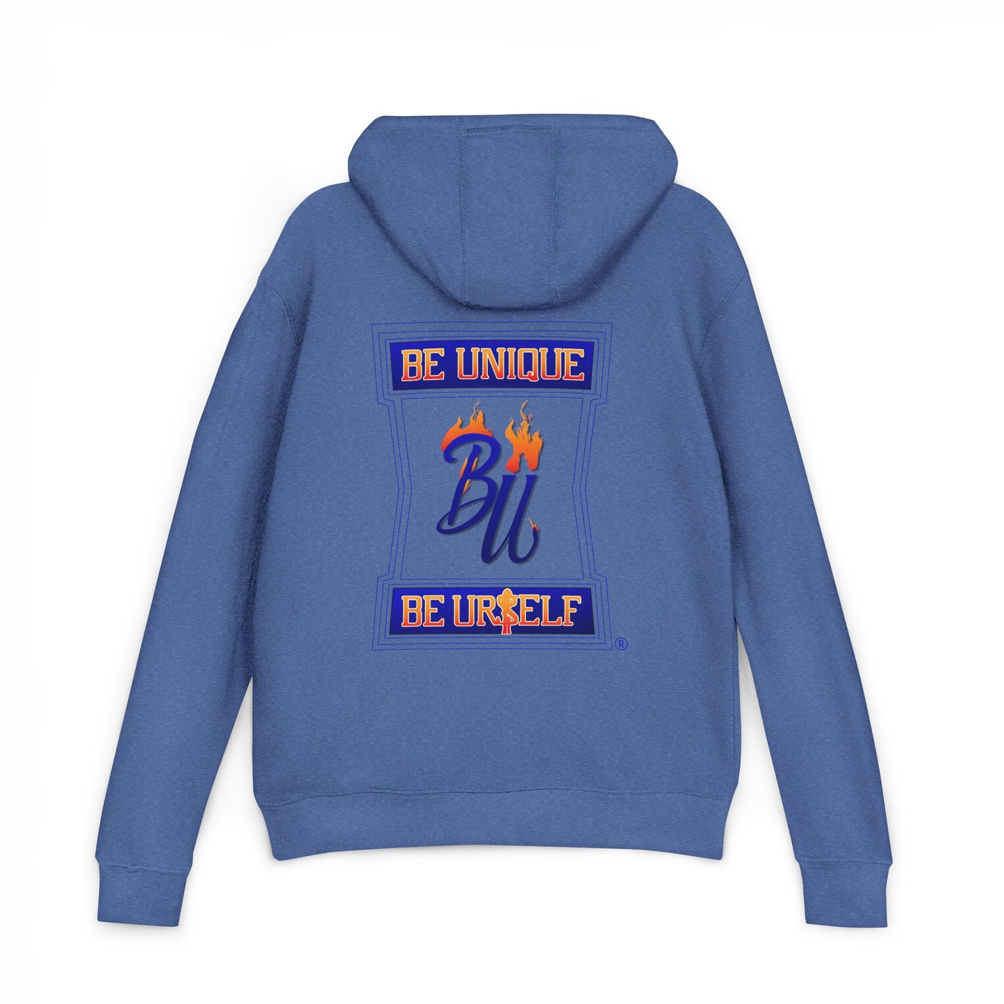 Funny Bear Graphic Hoodie, Cozy Unisex Sweatshirt for Casual Wear, Perfect Gift for Friends, Unique Fashion Statement, Be Unique Be Yourself