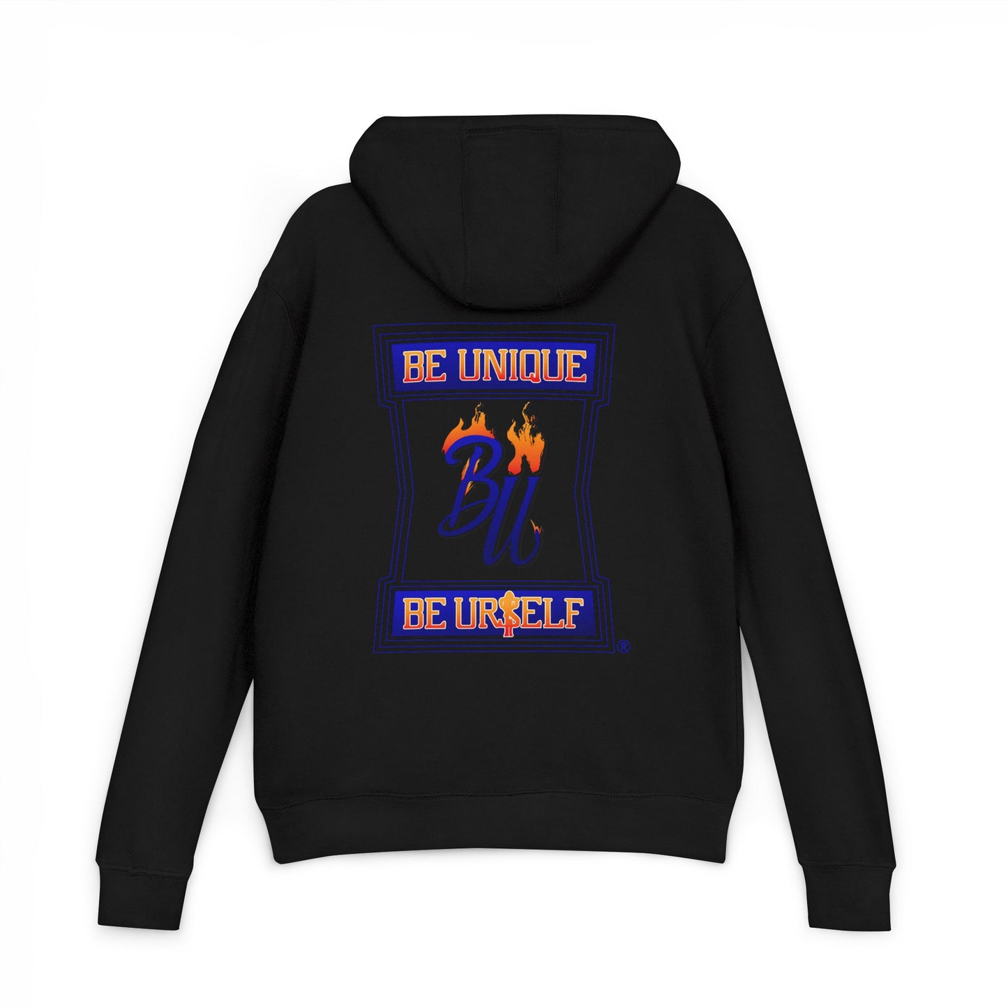 Funny Bear Graphic Hoodie, Cozy Unisex Sweatshirt for Casual Wear, Perfect Gift for Friends, Unique Fashion Statement, Be Unique Be Yourself