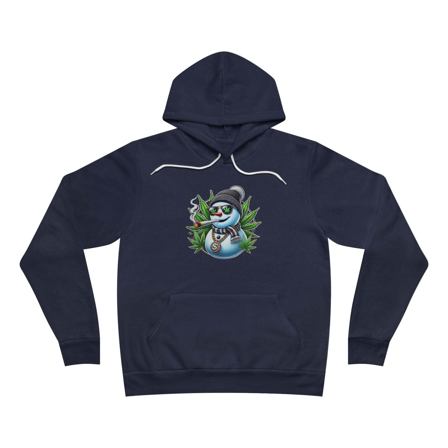 Festive Unisex Hoodie with Snowman Design, Cozy Winter Garment for Christmas, Holiday Gift, Unisex Pullover, Warm and Fun