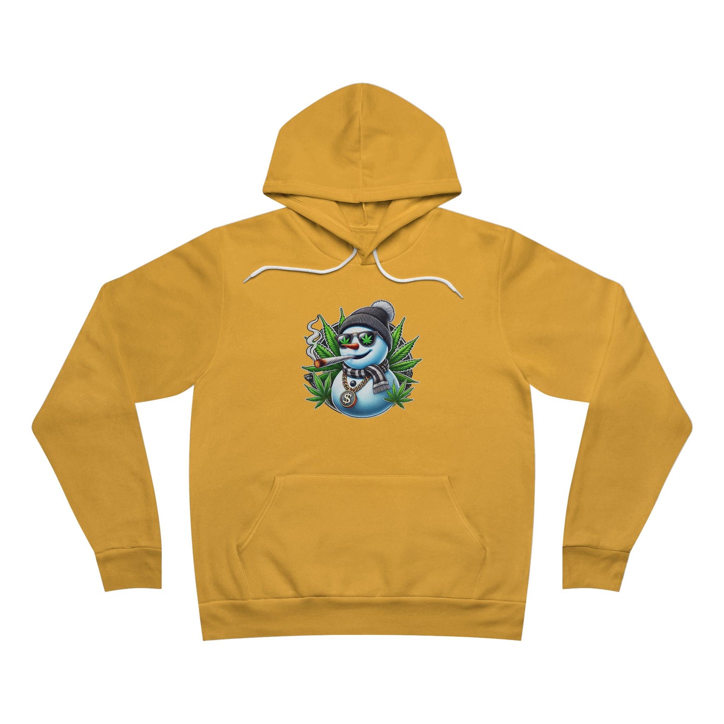 Festive Unisex Hoodie with Snowman Design, Cozy Winter Garment for Christmas, Holiday Gift, Unisex Pullover, Warm and Fun