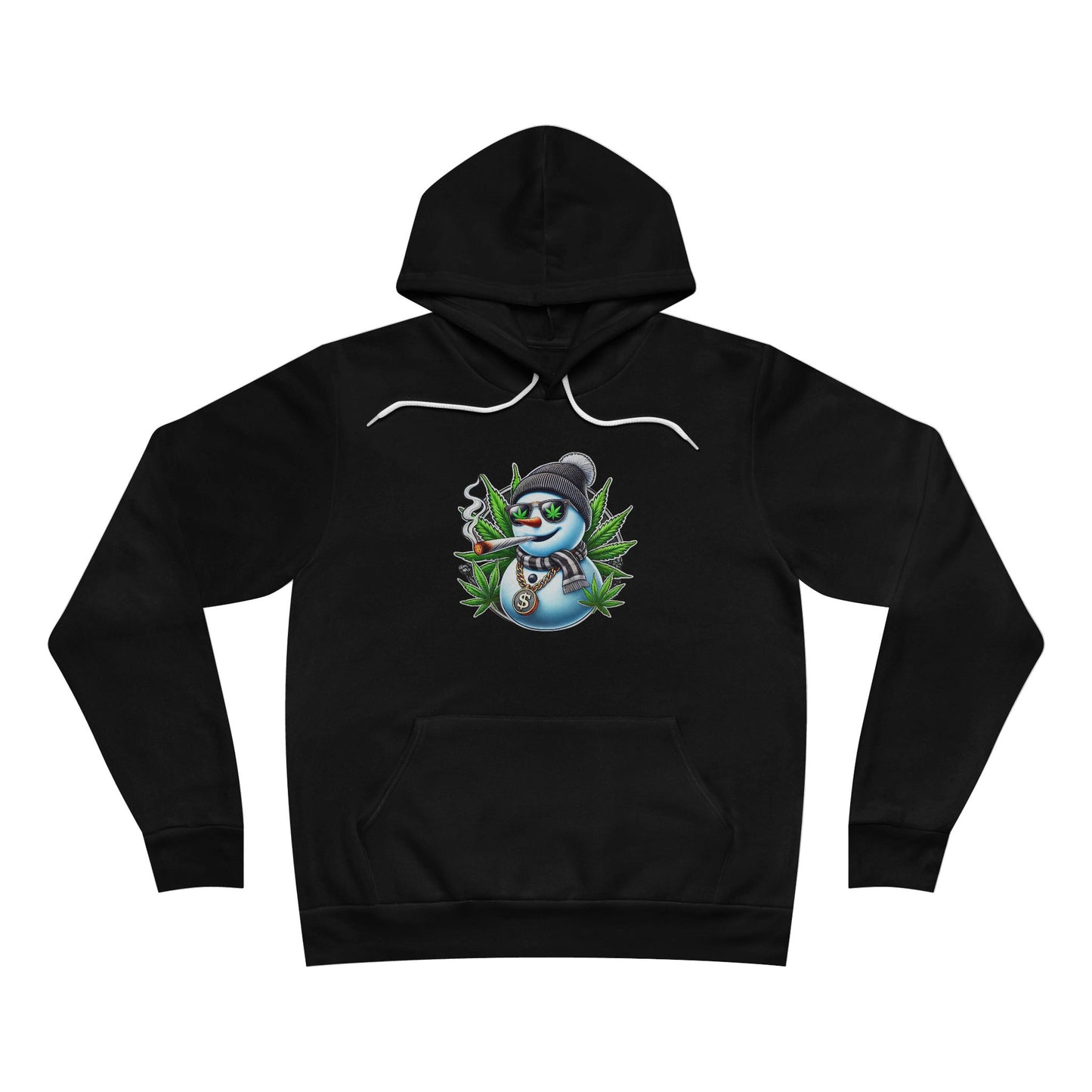 Festive Unisex Hoodie with Snowman Design, Cozy Winter Garment for Christmas, Holiday Gift, Unisex Pullover, Warm and Fun