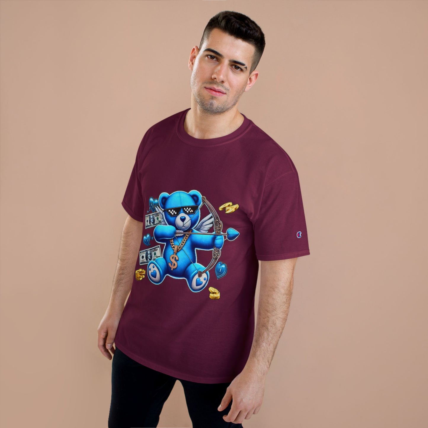 Stylish Bear Graphic Tee, Cool Gift for Friends, Casual Wear, Streetwear for Men and Women, Fun Gift, Summer Essential