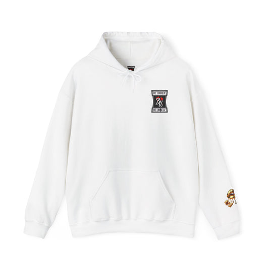 Hoodie — Golden Drip Lips & Money Graphic Pullover
