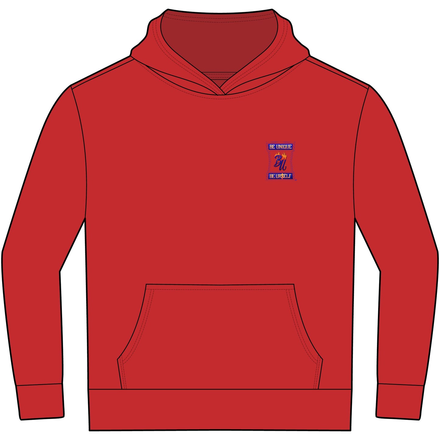 Youth V.I.T.™ Fleece Hoodie, Trendy Youth Hoodie, Stylish Bear Graphic Sweatshirt, Cozy Kids Wear, Perfect for Casual Outings