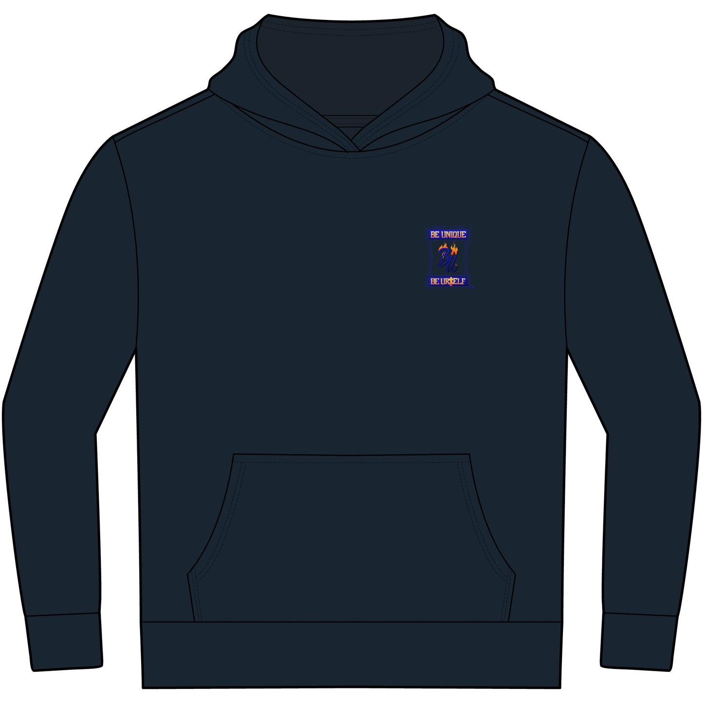 Youth V.I.T.™ Fleece Hoodie, Trendy Youth Hoodie, Stylish Bear Graphic Sweatshirt, Cozy Kids Wear, Perfect for Casual Outings