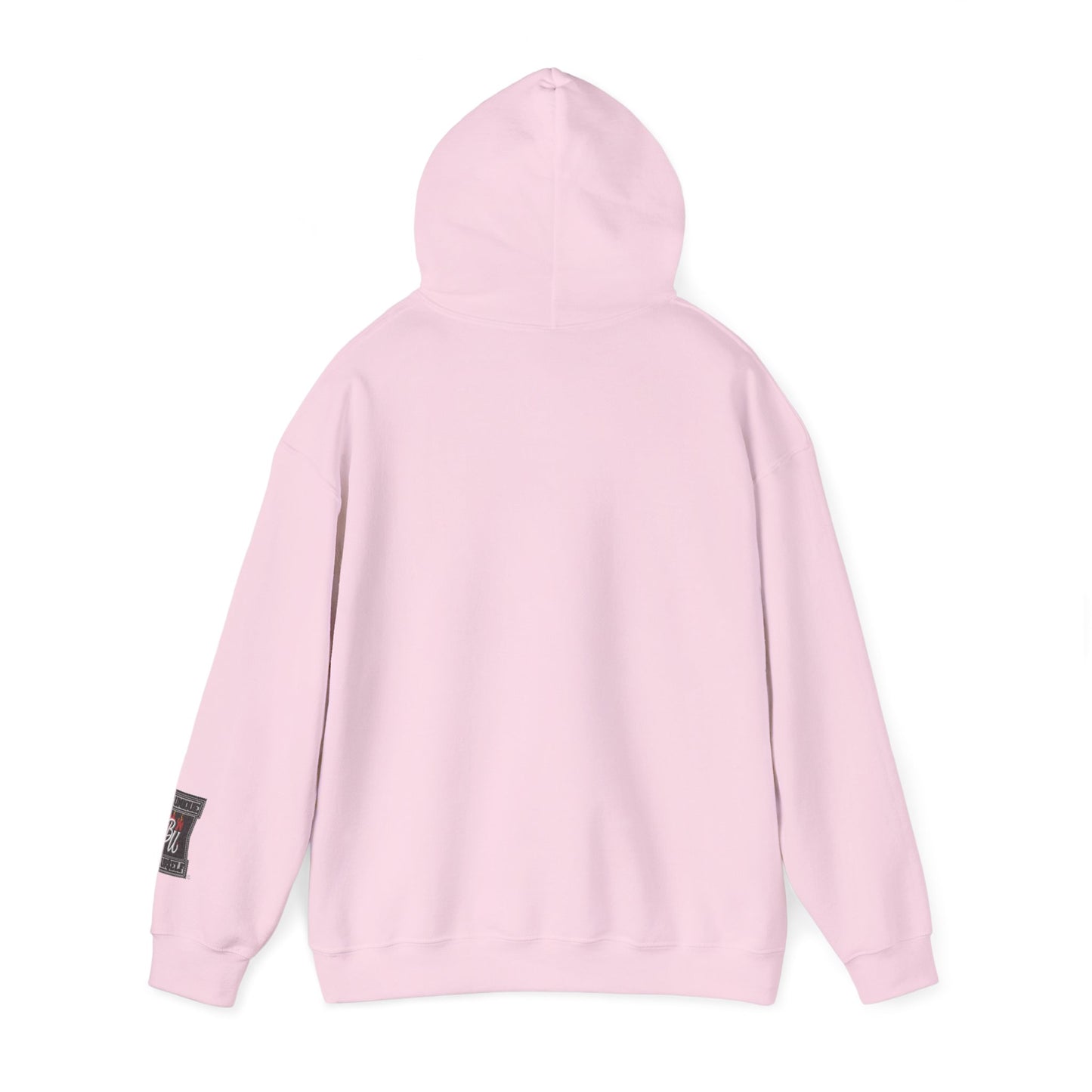 Teddy Bear Graphic Hoodie — Cozy Streetwear Pullover with Patch Detail