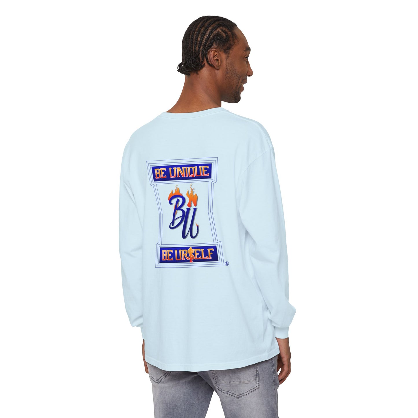 Trendy Long Sleeve Tee with Heart Design and Motivational Back Print, Unisex Gift, Casual Wear, Outfit for All Seasons, Perfect for [...]