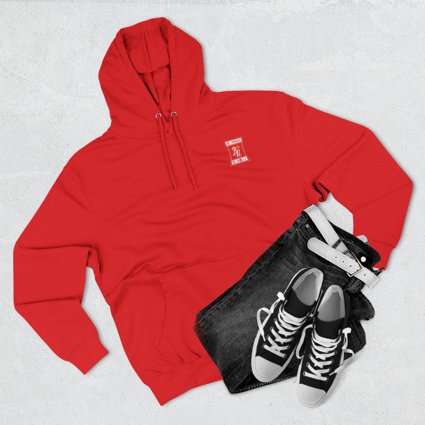 Cozy Love Hoodie - Three-Panel Fleece with Warm Design