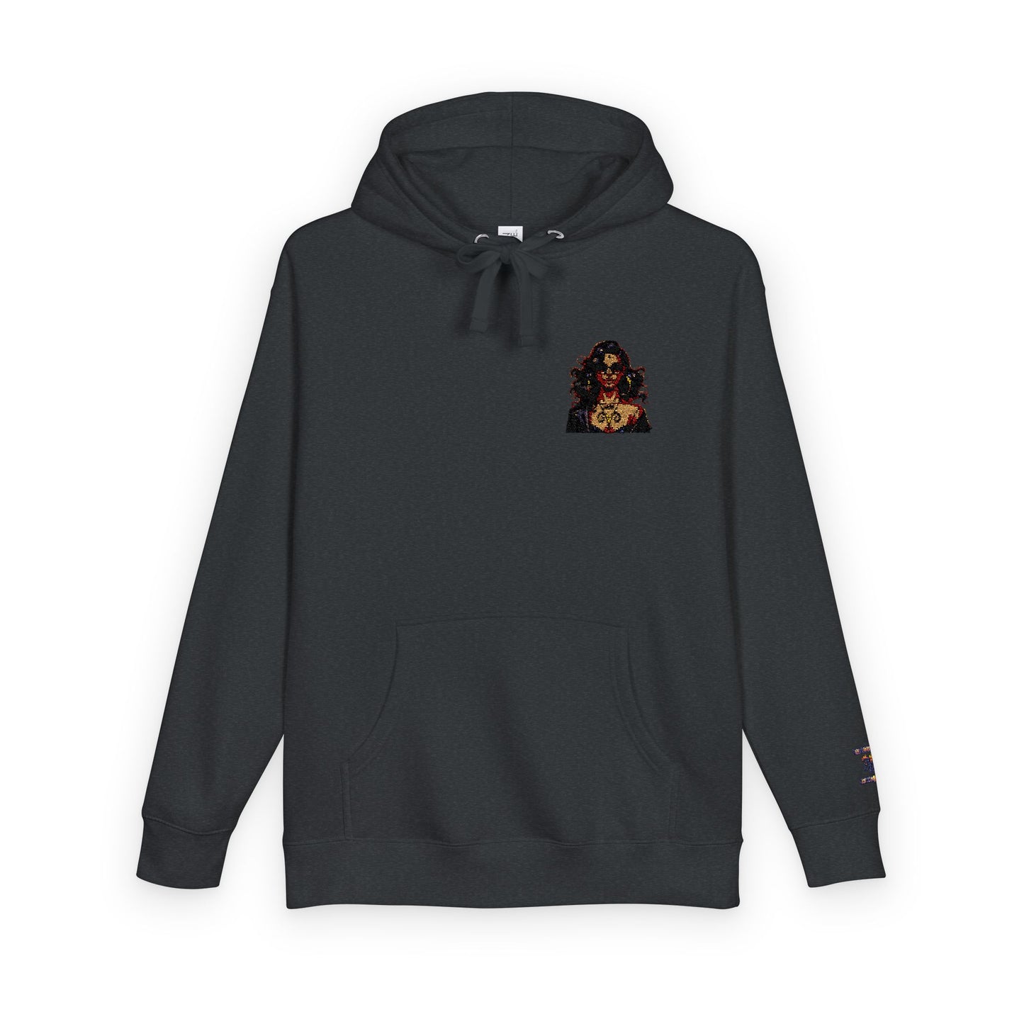 Cozy Floral Graphic Hoodie - Unisex Fleece Sweatshirt, Gift for Him or Her, Casual Wear, Autumn Fashion, Streetwear