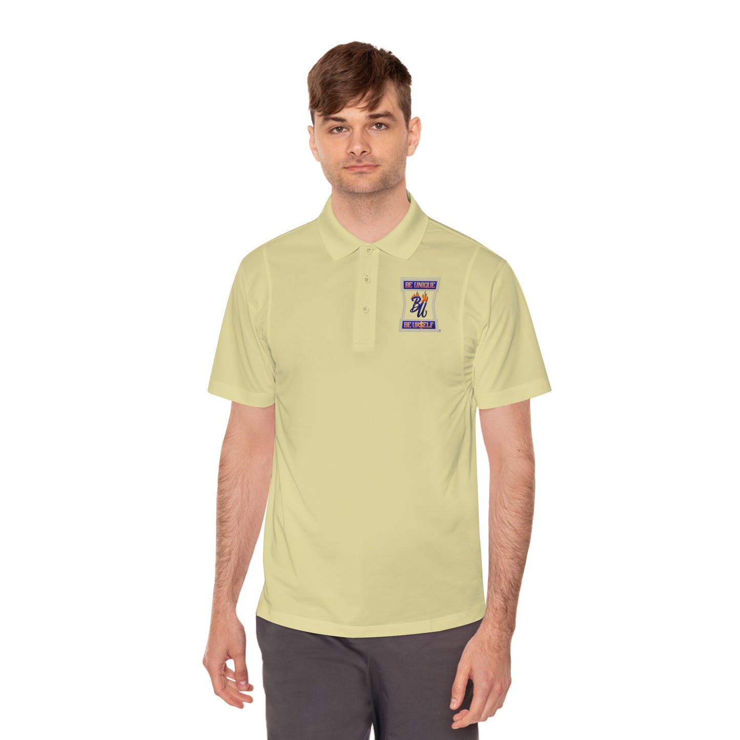 Men's Sport Polo Shirt with Bear Design - Casual Wear, Gift for Sports Lovers, Father's Day, Summer Outfits, Everyday Comfort