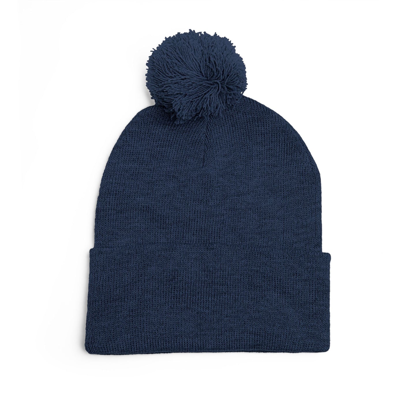 Cozy Pom-Pom Knit Cap with Unique Embroidery, Winter Hat, Beanie for Men & Women, Gift for Him/Her, Perfect for Outdoor Activities