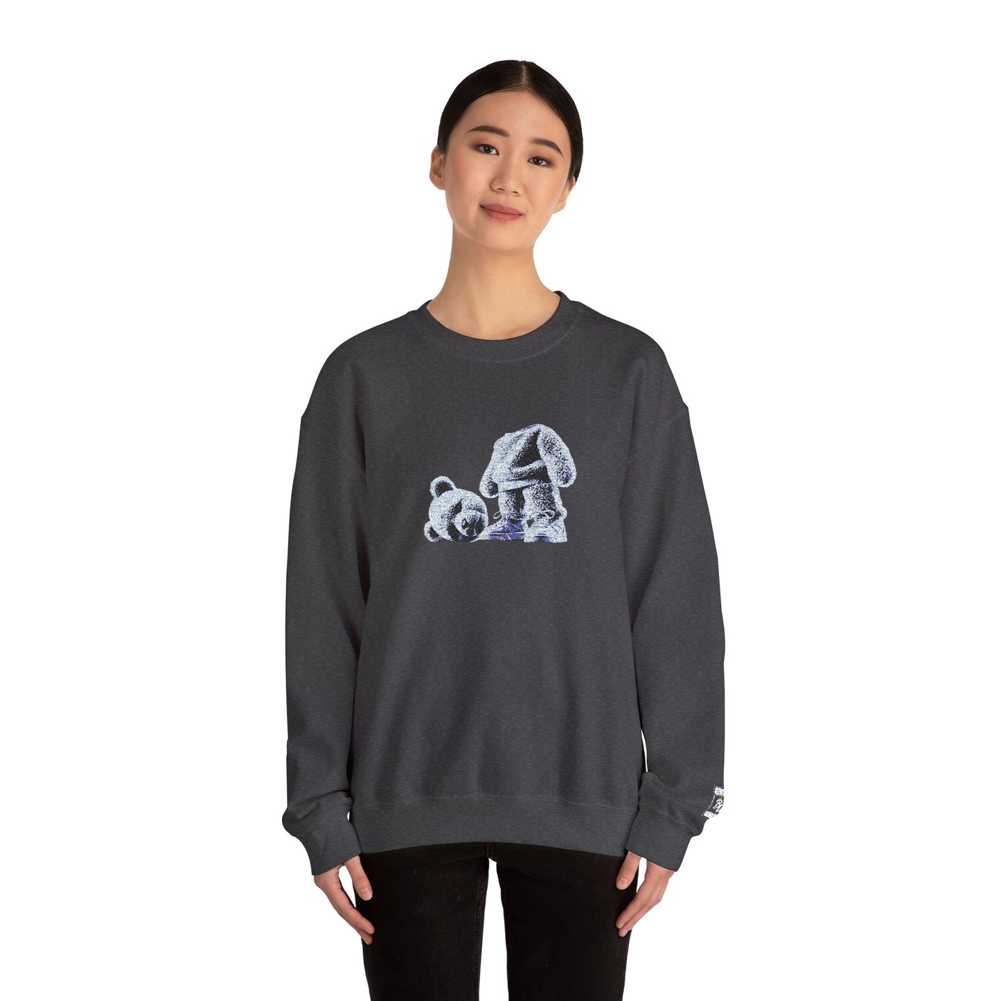 Cozy Sequin Crewneck Sweatshirt for Trendy Comfort, Casual Wear, Gift for Friends, Stylish Layering, Festive Attire