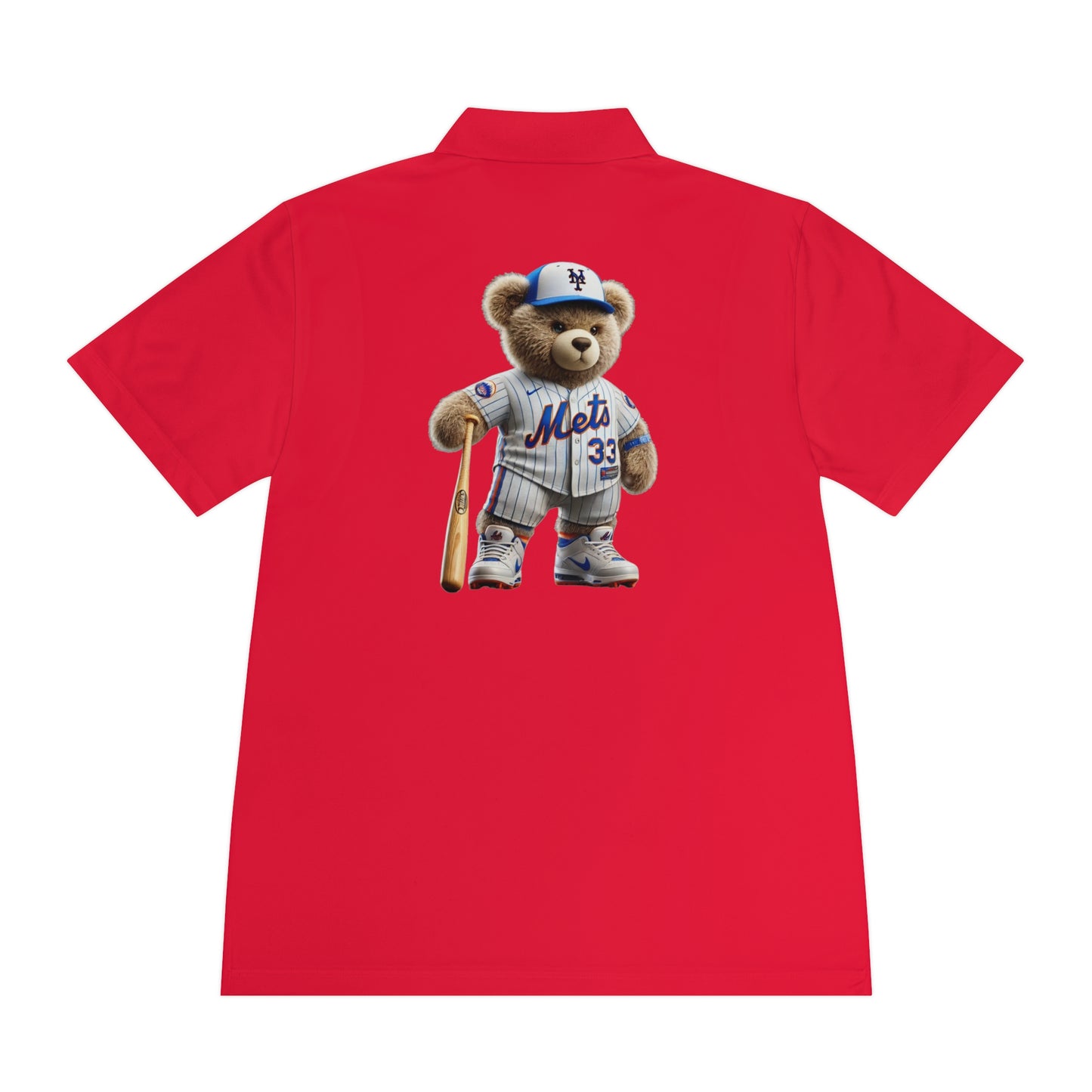 Men's Sport Polo Shirt with Bear Design - Casual Wear, Gift for Sports Lovers, Father's Day, Summer Outfits, Everyday Comfort