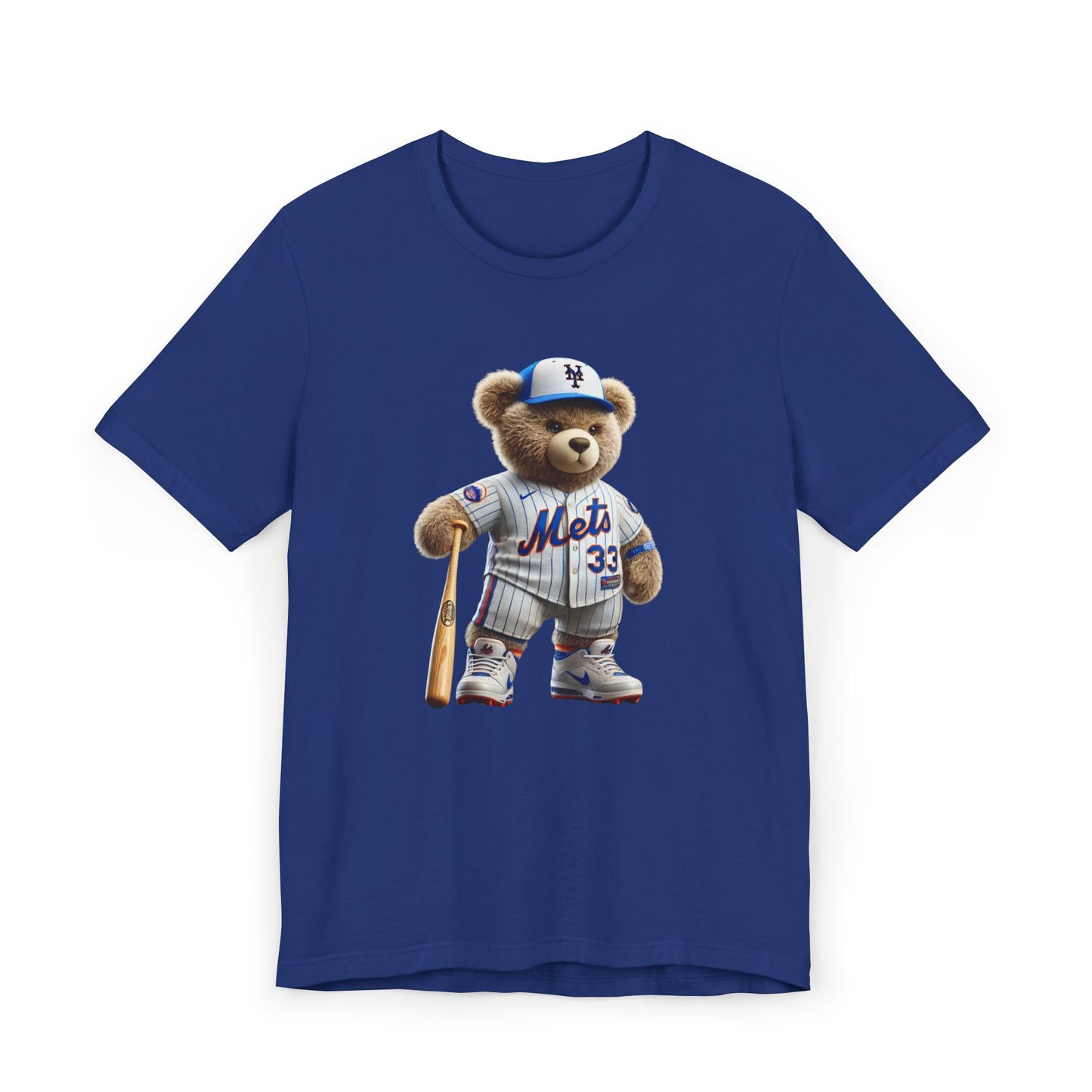 Sporty Bear Graphic Tee - Unisex Jersey T-Shirt, Cute Animal Shirt, Fun Baseball Apparel, Gift for Sports Fans, Casual Wear