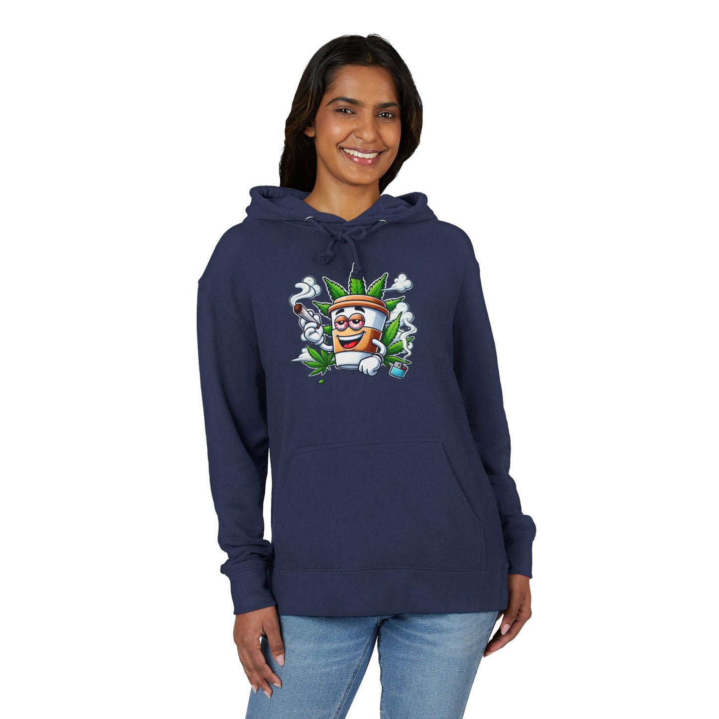 Unisex French Terry Hoodie with Inspirational Graphics