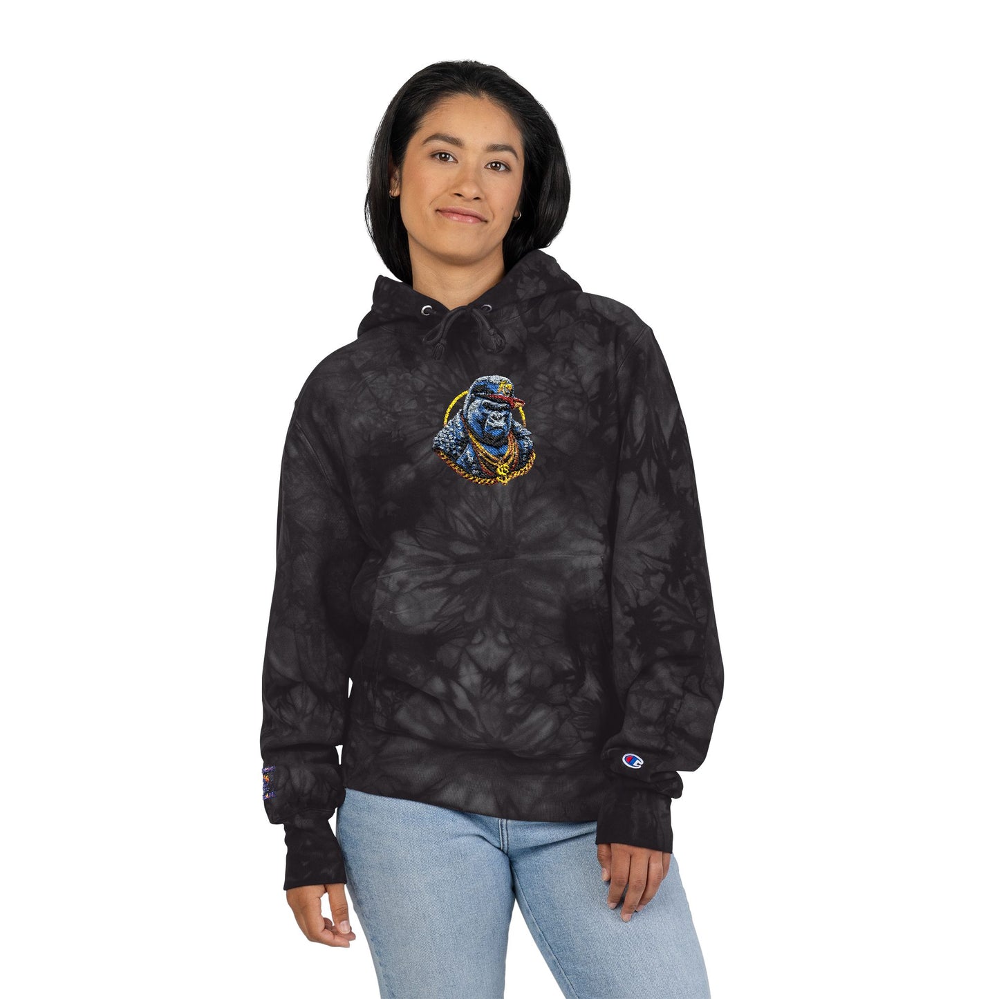 Tie-Dye Unisex Hoodie, Trendy Fashion Hoodie, Cozy Streetwear Style, Unique Gift, Weekend Casual Wear