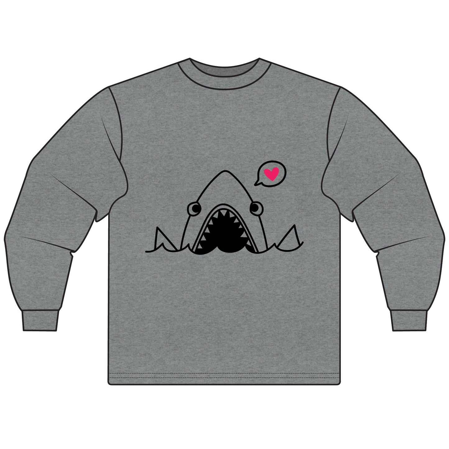 Unique Graphic Long Sleeve T-Shirt with Fun Designs, Unisex Apparel, Trendy Gift, Casual Wear, Cool Fashion Statement