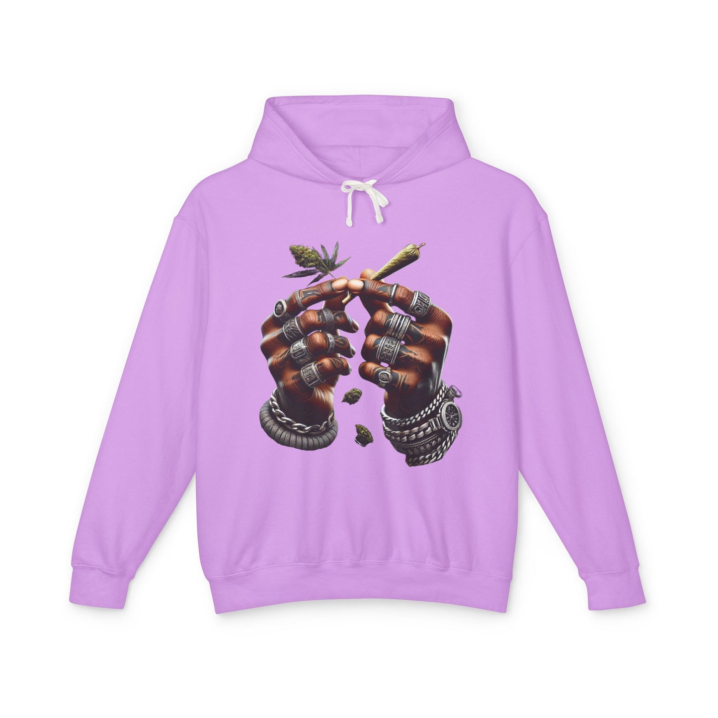 Chill Vibes Hoodie, Unisex Lightweight Sweatshirt, Boho Style, Ideal for Festivals, Everyday Comfort Wear, Unique Gift Idea