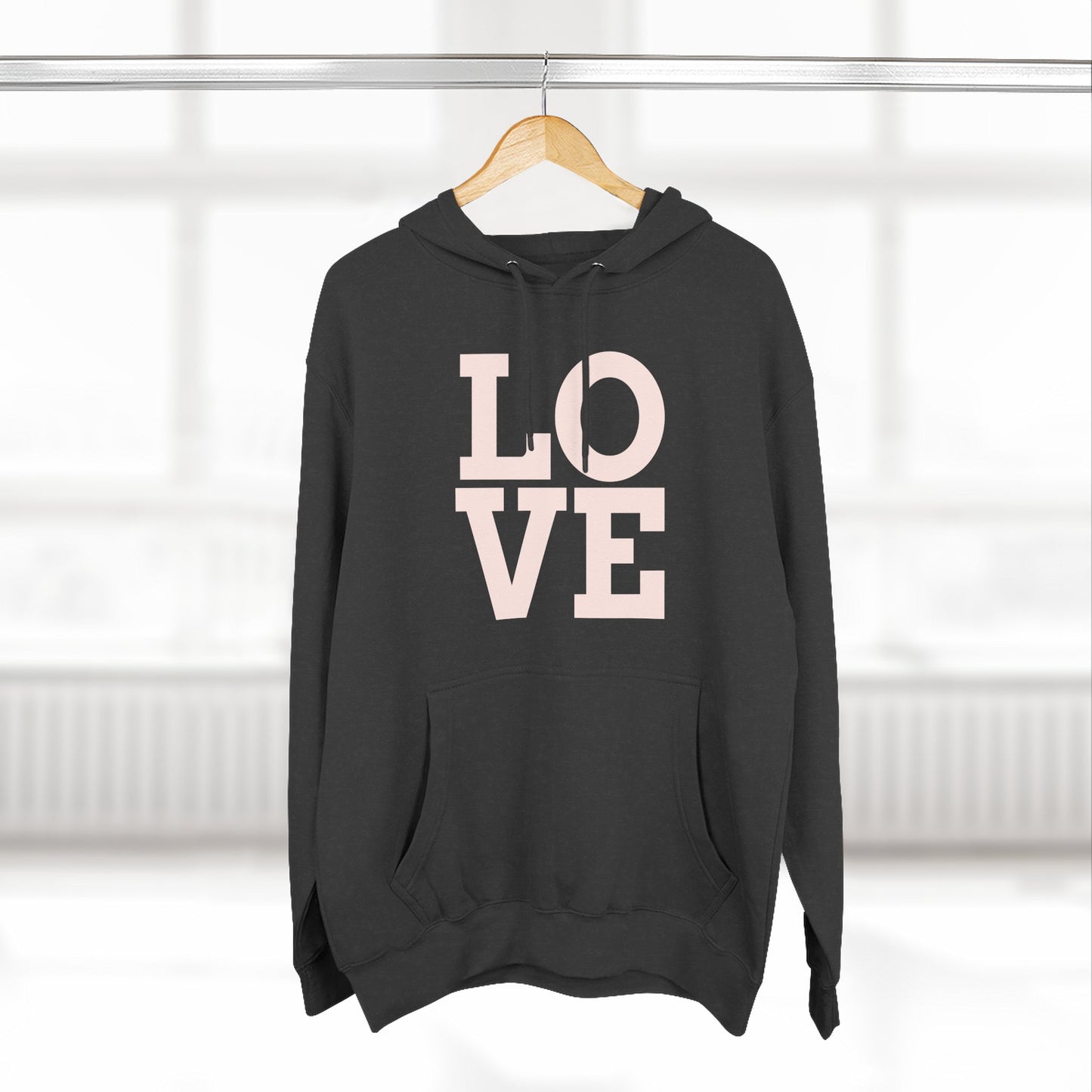 Love Graphic Fleece Hoodie