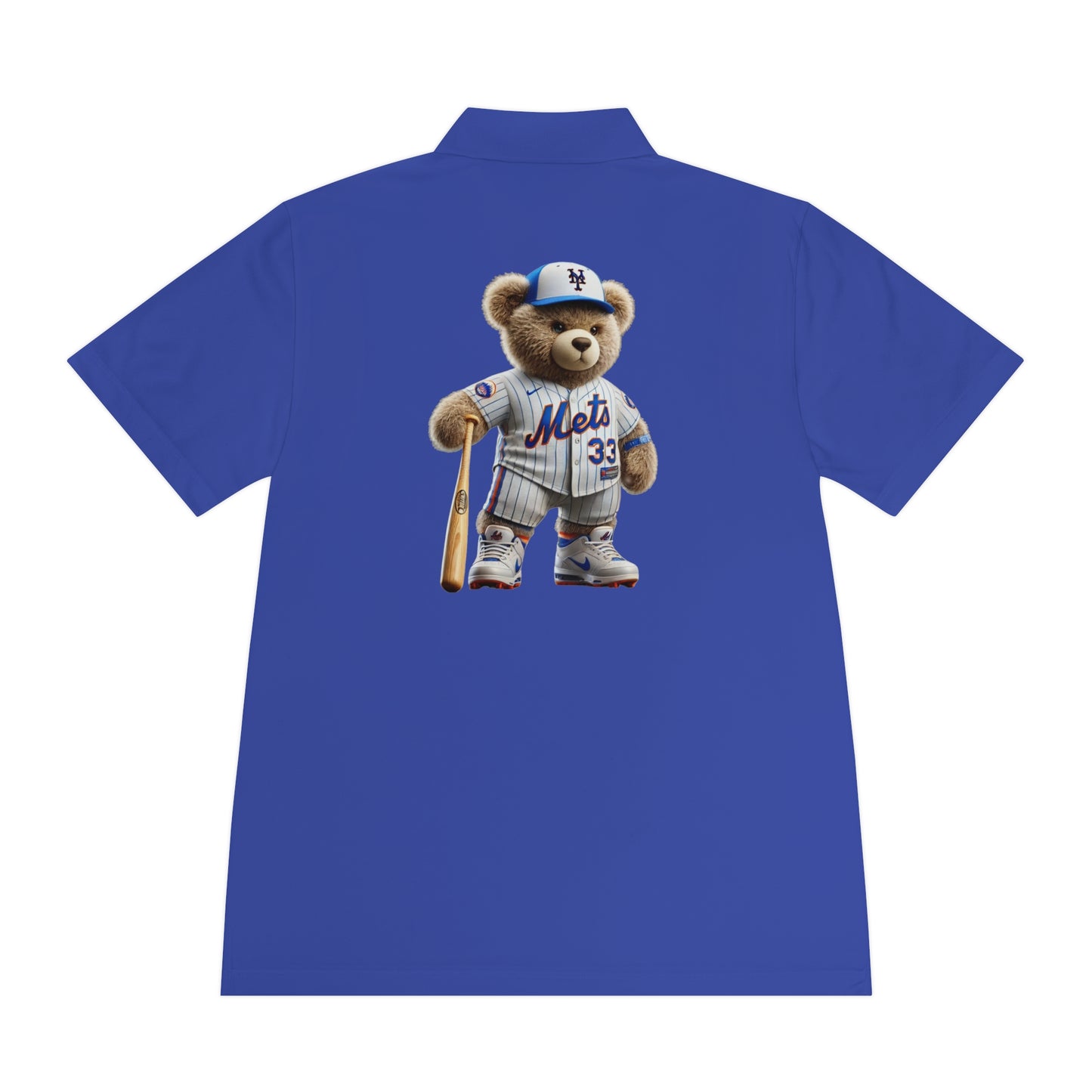 Men's Sport Polo Shirt with Bear Design - Casual Wear, Gift for Sports Lovers, Father's Day, Summer Outfits, Everyday Comfort
