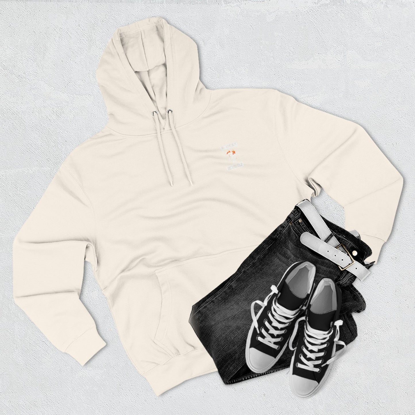 Eco-Friendly Fleece Hoodie, Keepin' It Green Sweatshirt, Casual Gift, Earth Day Clothing, Cozy Layering