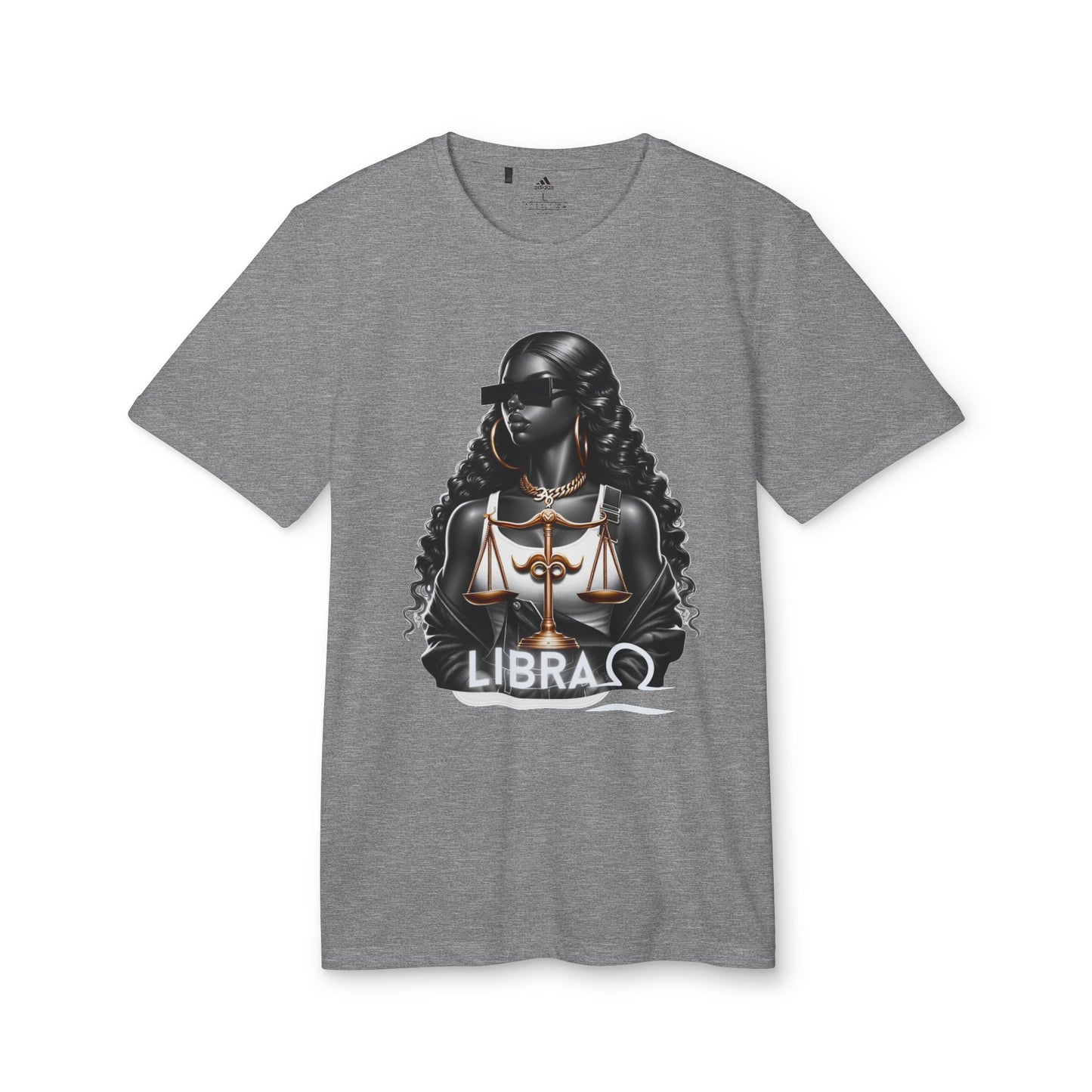 Libra Zodiac Sport T-Shirt, Unisex Athletic Tee, Horoscope Apparel, Astrology Gift, Casual Wear, Comfortable Streetwear