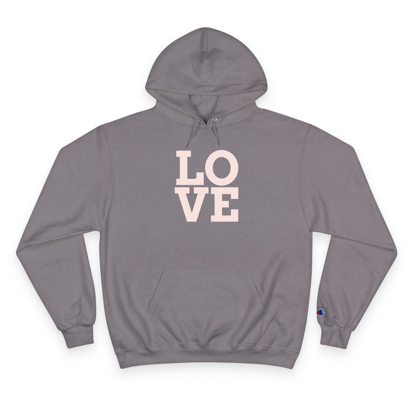 Champion Hoodie with Love & Be Unique Designs | Trendy Unisex Apparel | Perfect for Everyday Wear, Casual Outings, Gift Ideas