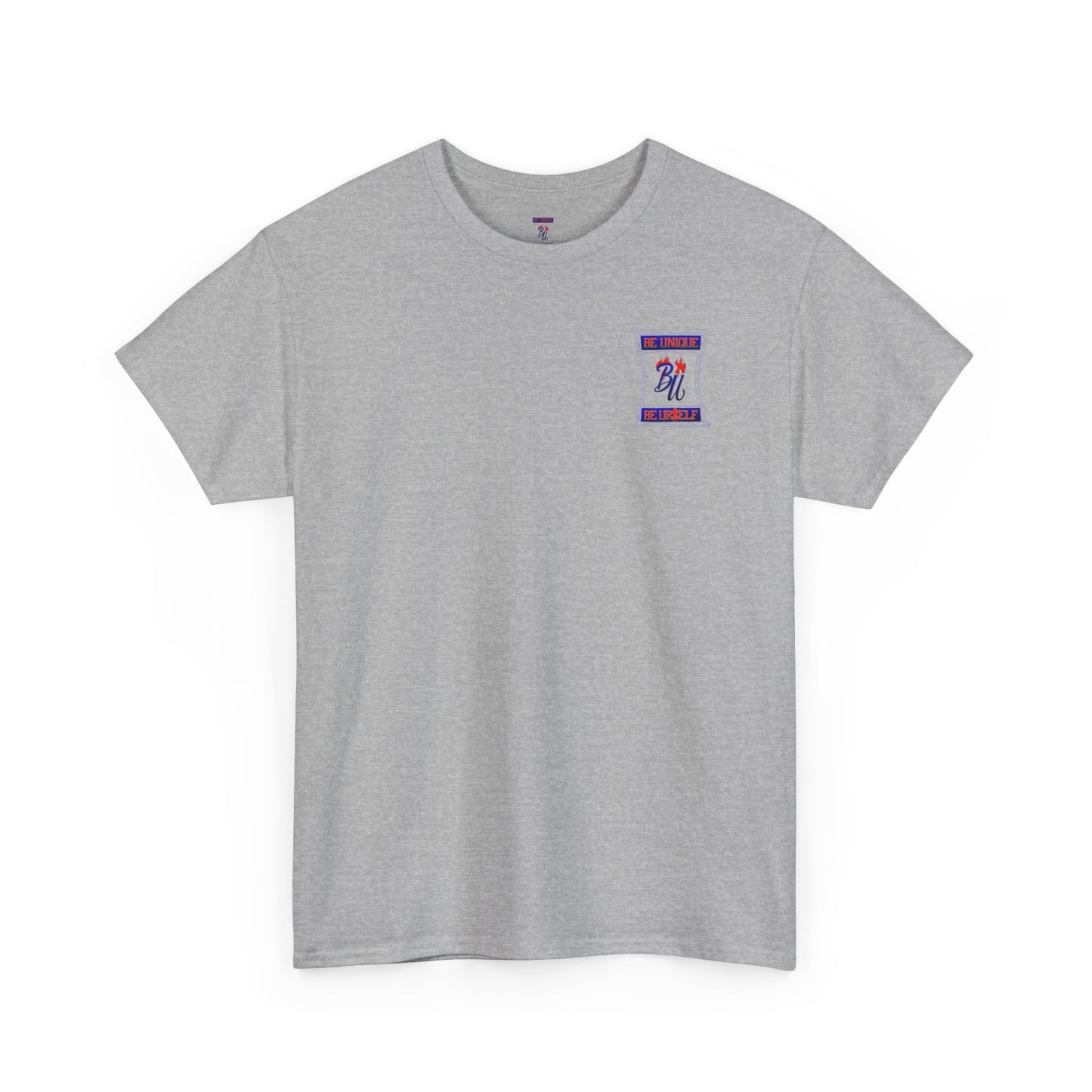 Be Unique Be Urself Graphic Tee – Inspirational Motivational White T-Shirt
