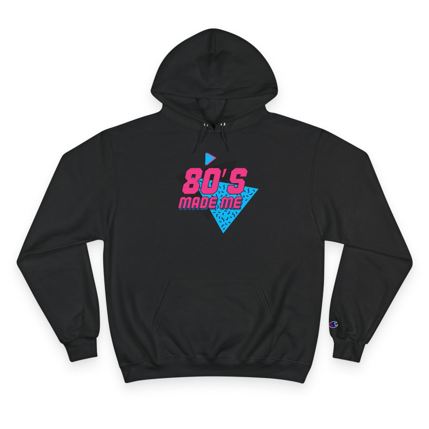 Hoodie — '80s Made Me' Retro Graphic Champion Hoodie