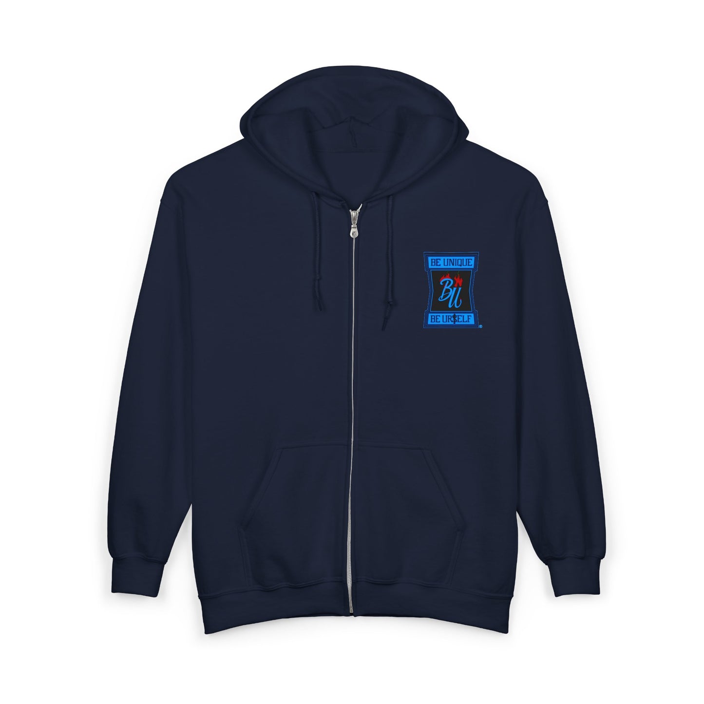 Skull Hooded Zip-Up Sweatshirt — Red Hood Grim Reaper Jacket